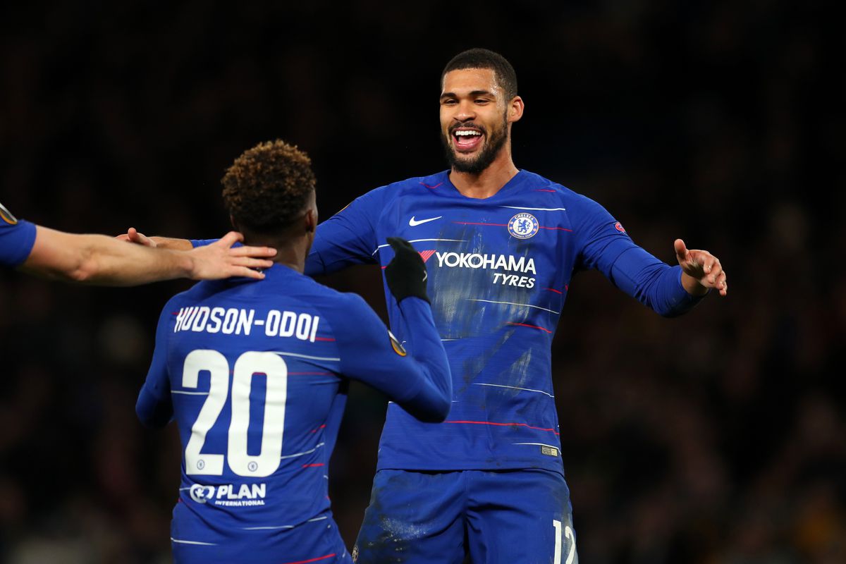 2018/19 Chelsea #20 HUDSON-ODOI Home Jersey (XL)