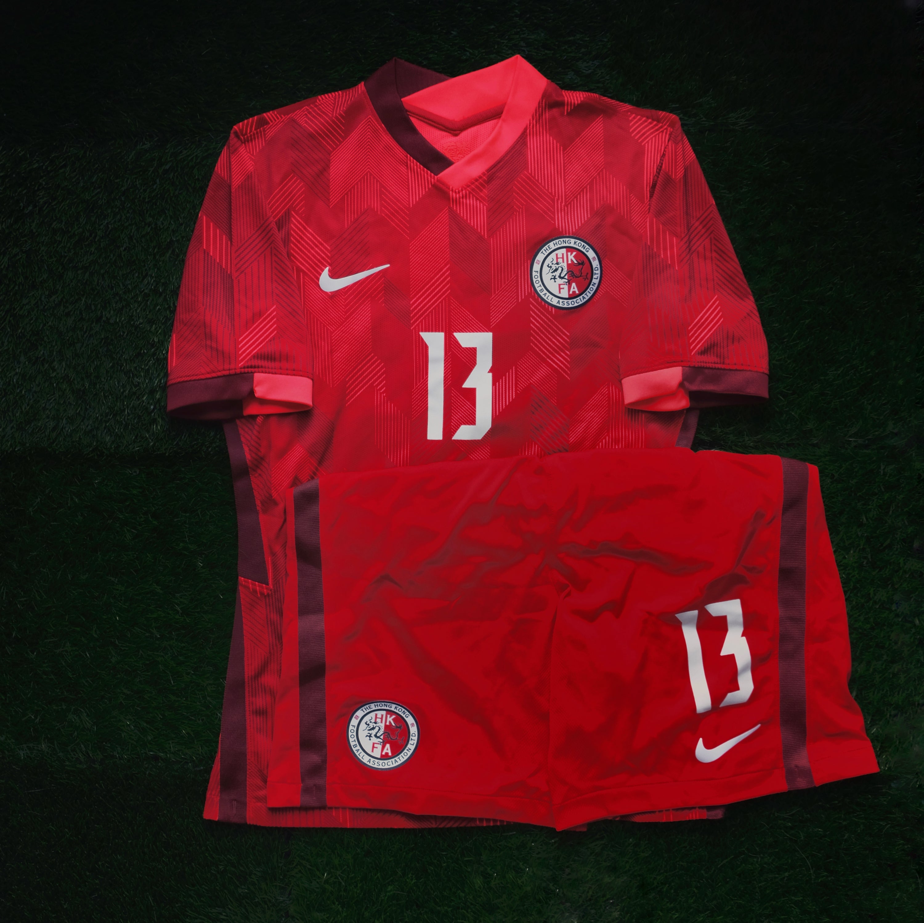 2020/22 Hong Kong #13 Home Jersey (L) with Shorts