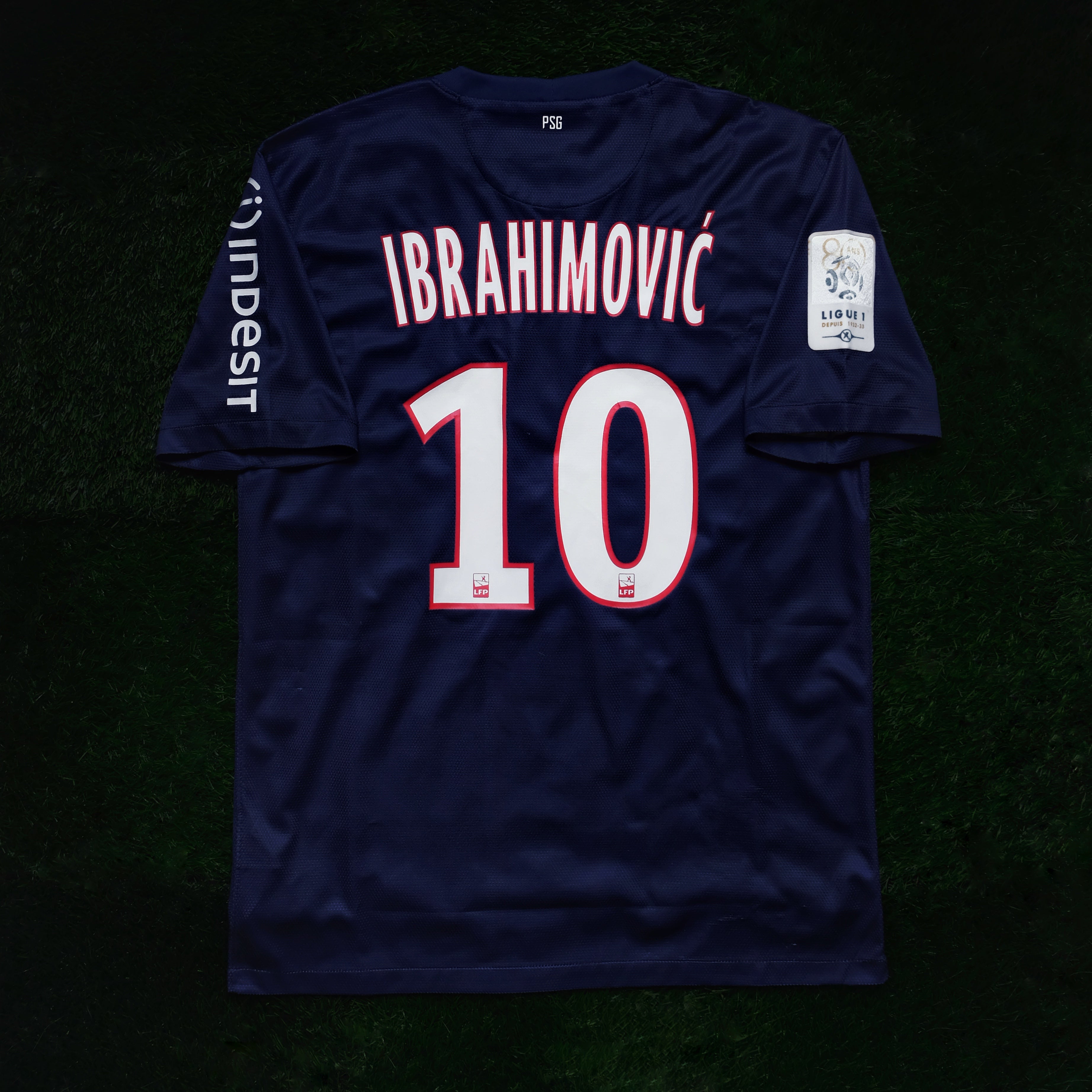 2012/13 PSG #10 IBRAHIMOVIC Home Jersey (M) – Double Kick Football