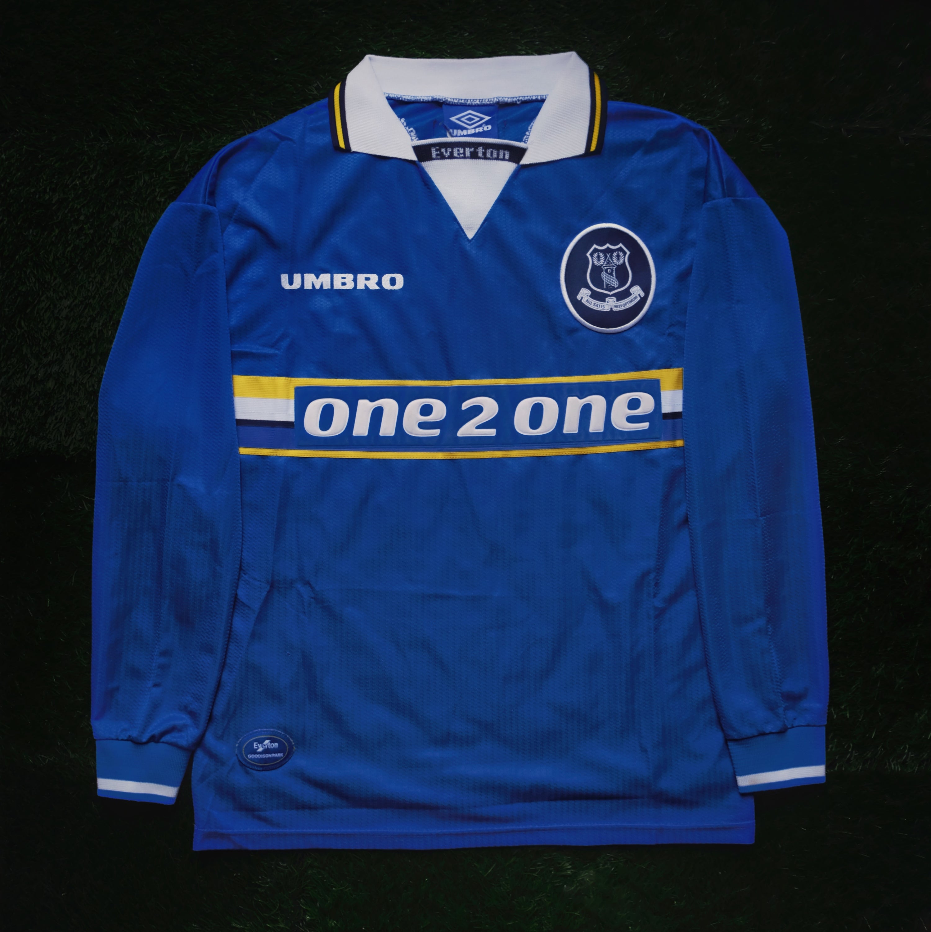 1997/99 Everton Home Jersey (M) L/S