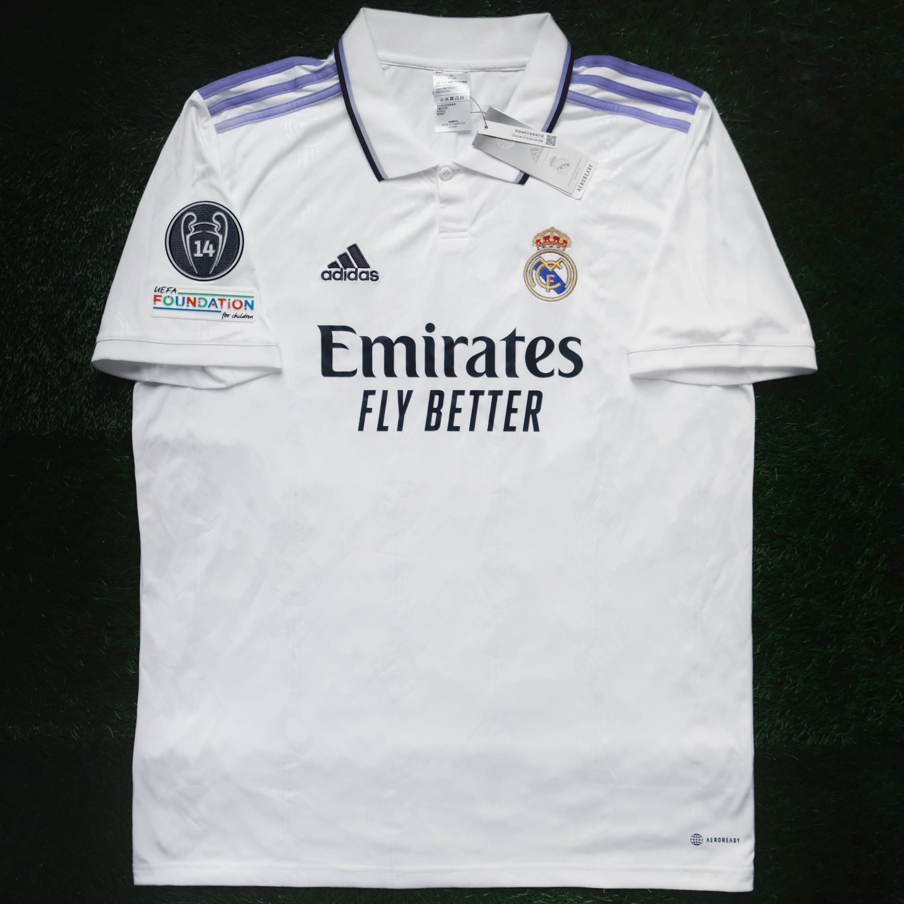 2022/23 Real Madrid #20 VINI JR Home Jersey (XL)