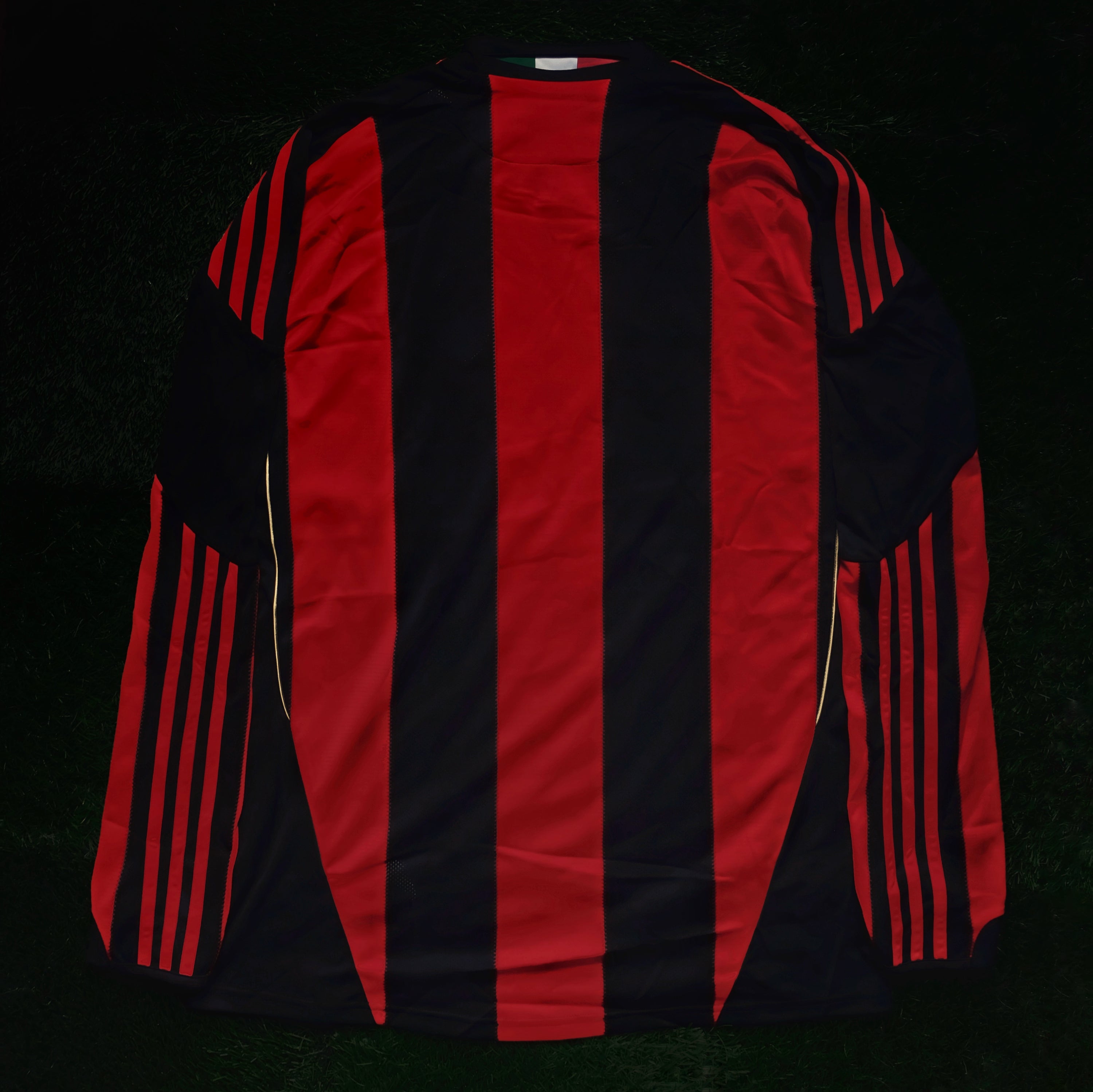 2010/11 AC Milan Home Jersey (L) L/S