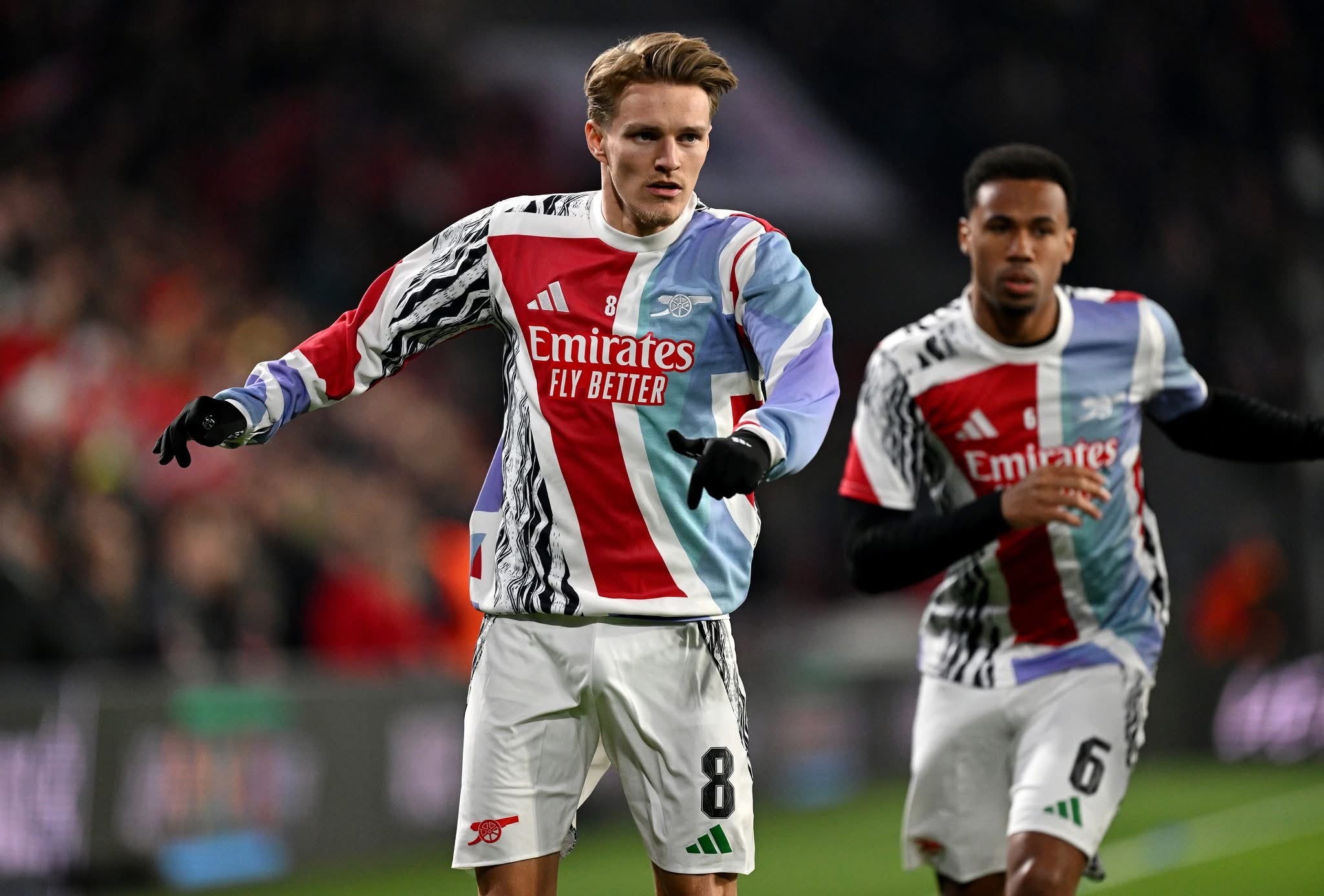 adidas Arsenal 2025 Pre-Match Jersey