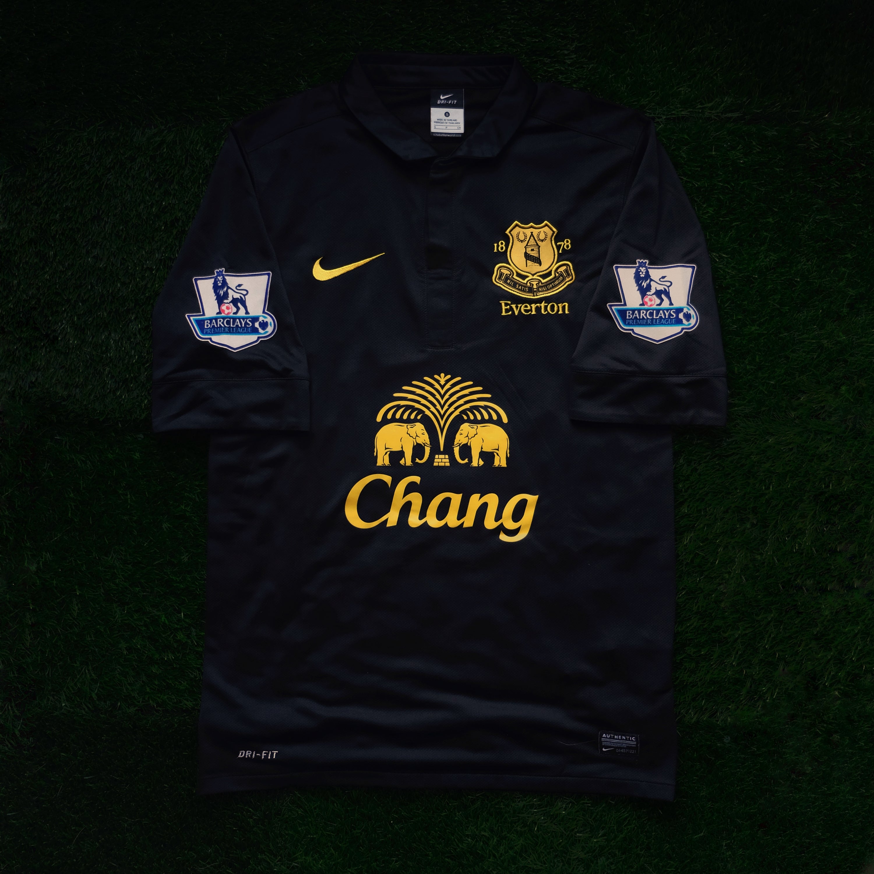 2012/13 Everton #3 BAINES Away Jersey (S)