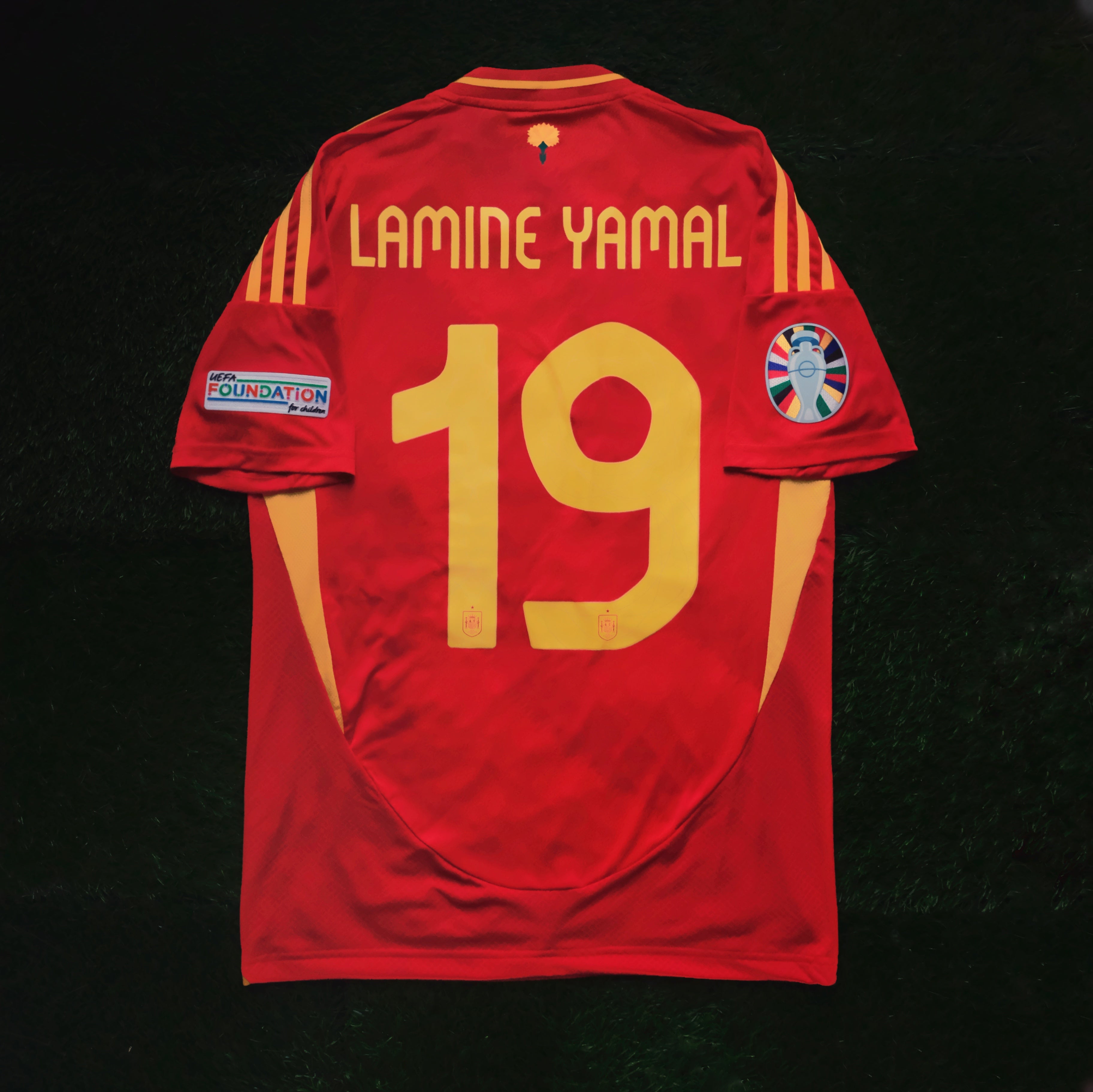 スペイン代表 24/25ホーム オーセンティックLamine Yamal 19 スペイン代表 24/25ホーム オーセンティックLamine Yamal 19