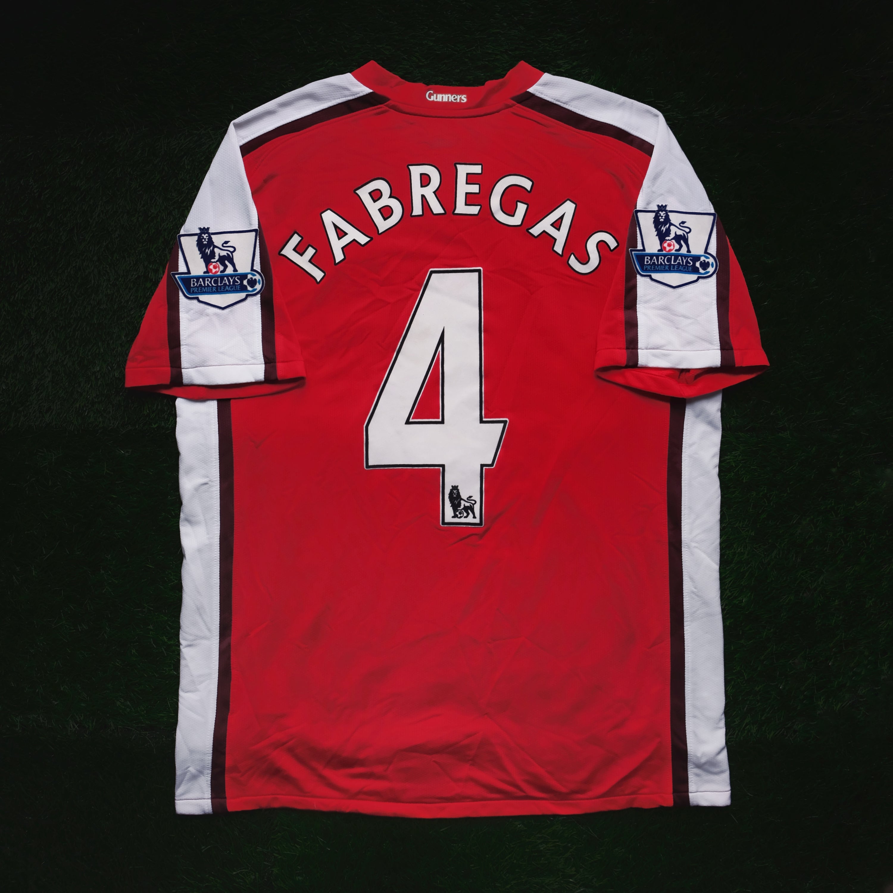 2008/10 Arsenal #4 FABREGAS Home Jersey (M)