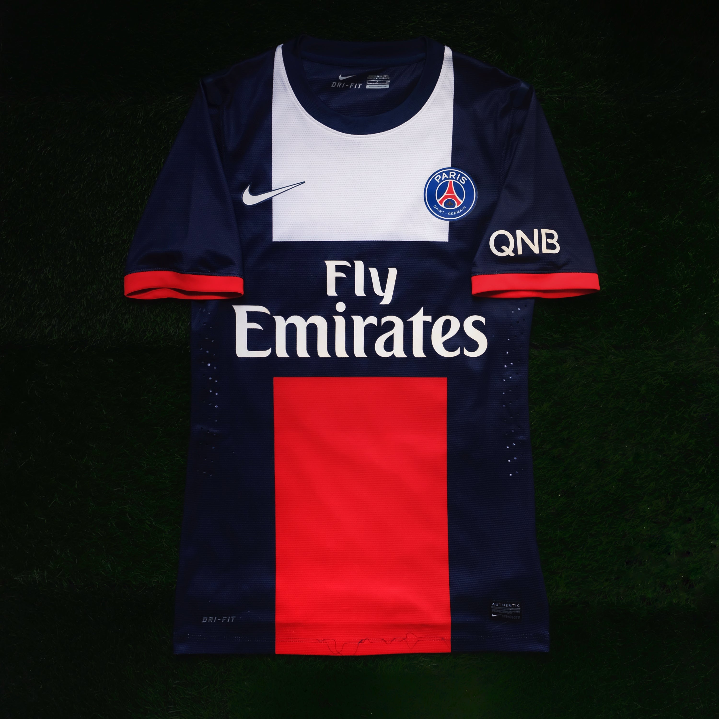 2013/14 PSG #10 IBRAHIMOVIC Home Jersey (S)