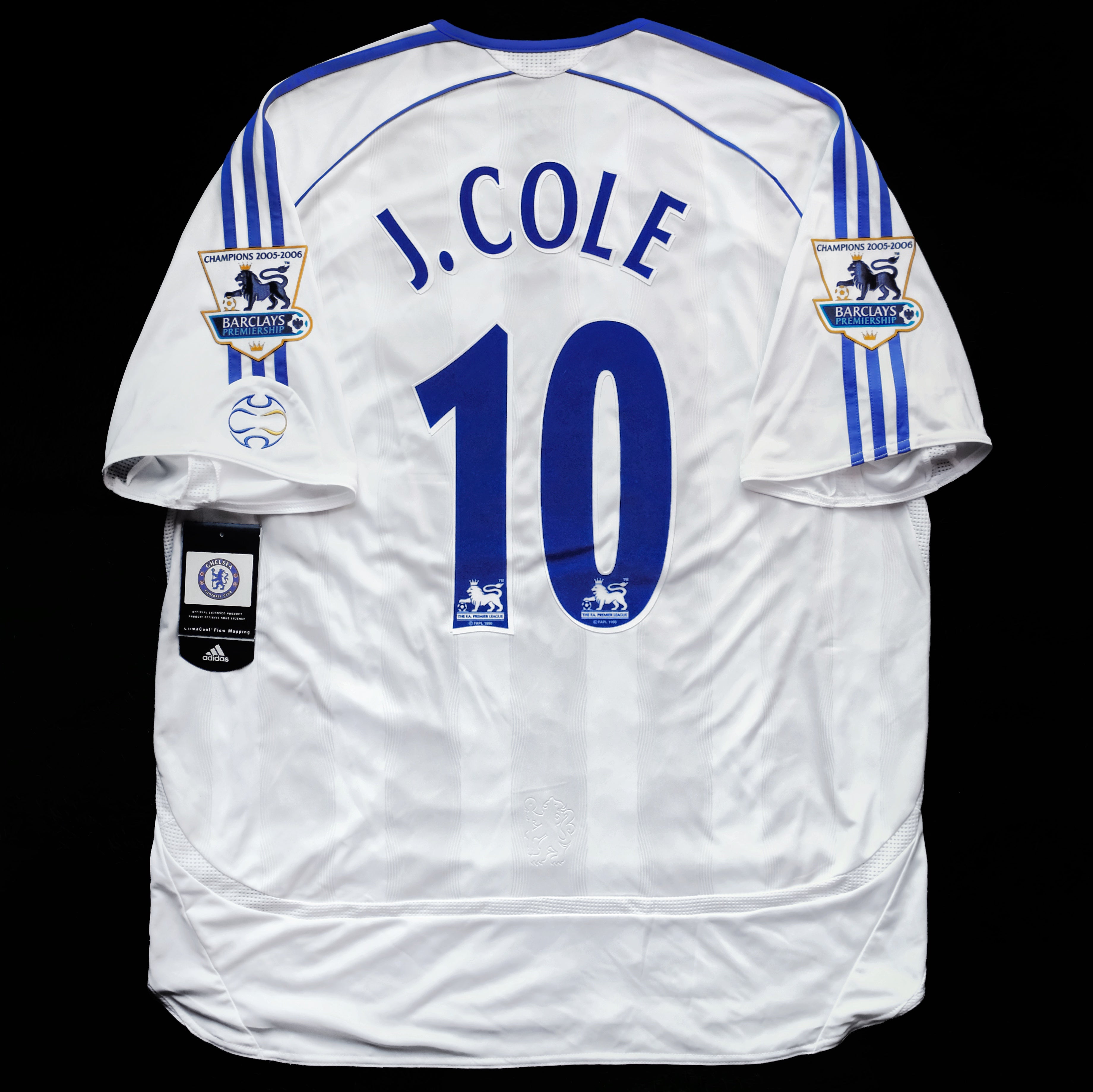 2006/07 Chelsea #10 J.COLE Away Jersey (XL) – Double Kick Football