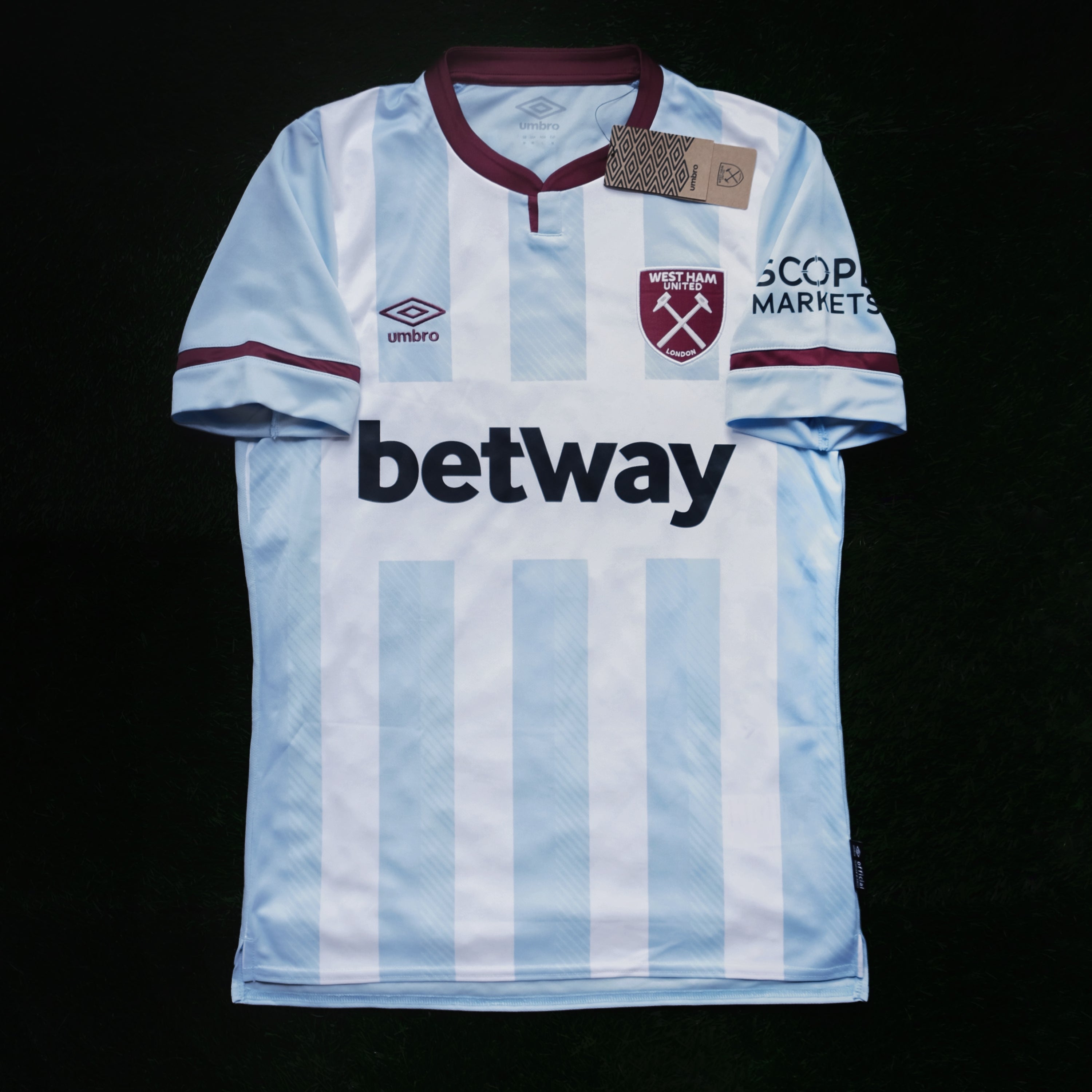 2021/22 West Ham #16 Noble Away Jersey (M)
