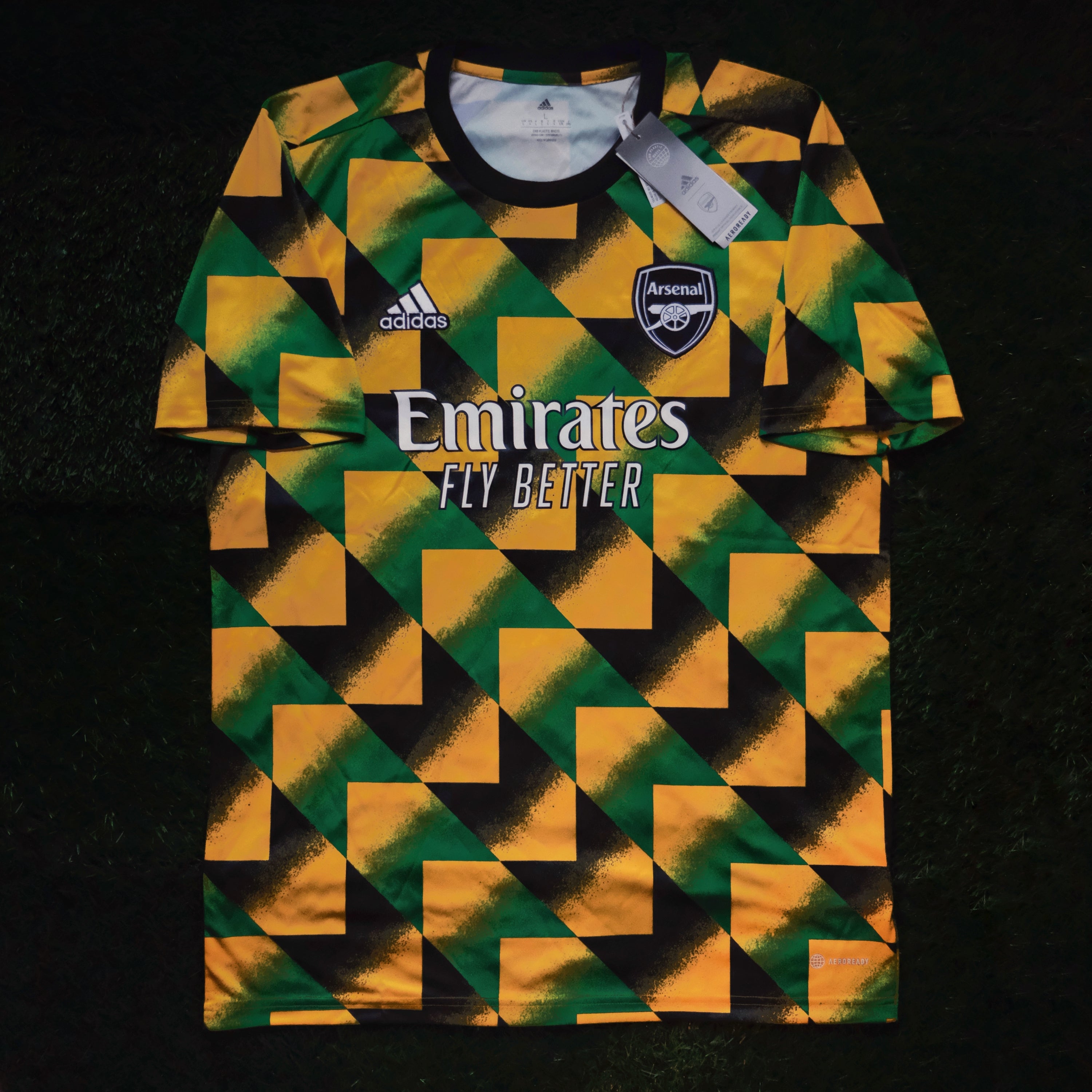 adidas Arsenal Jamaica Pre-Match Jersey