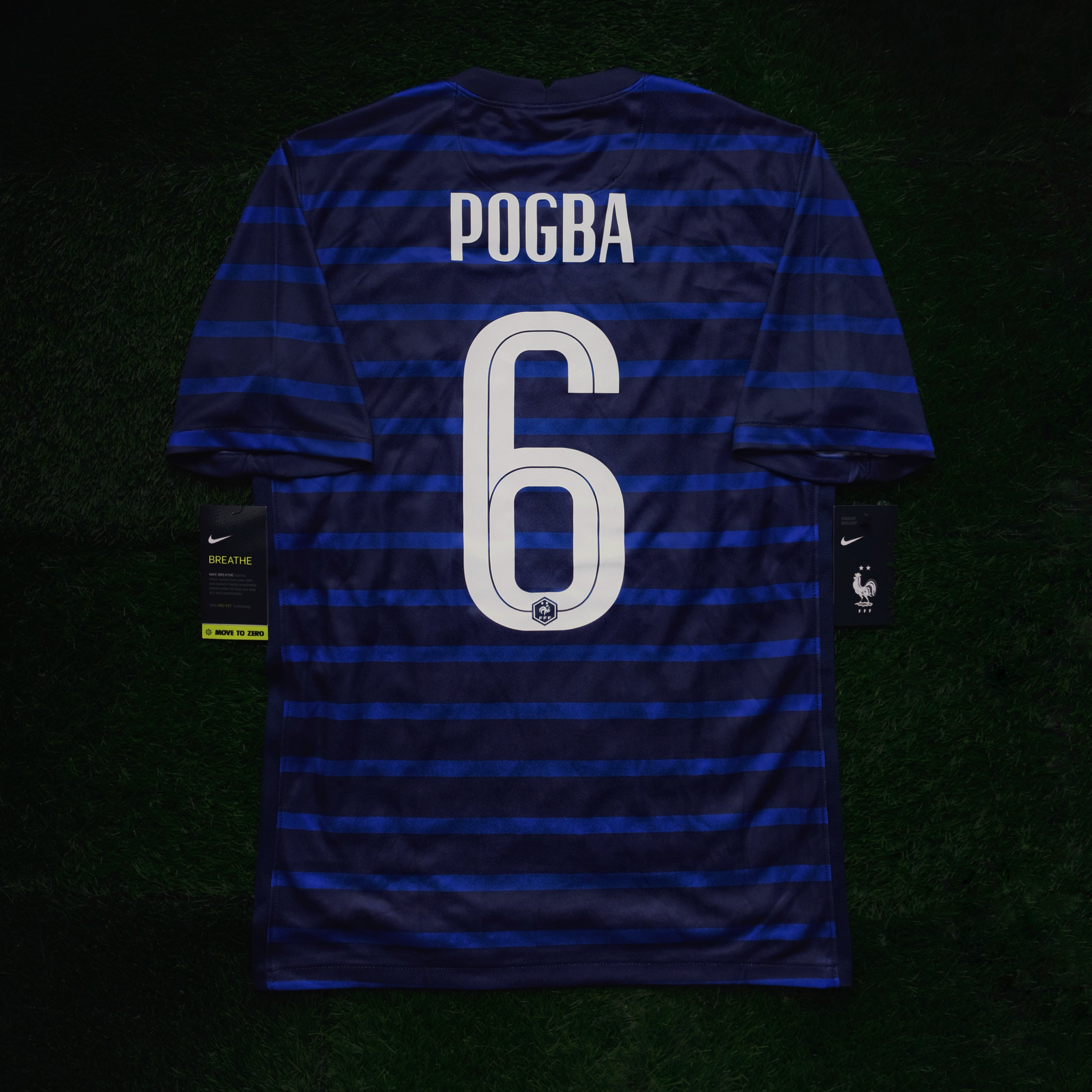 2020/21 France #6 POGBA Home Jersey (S)