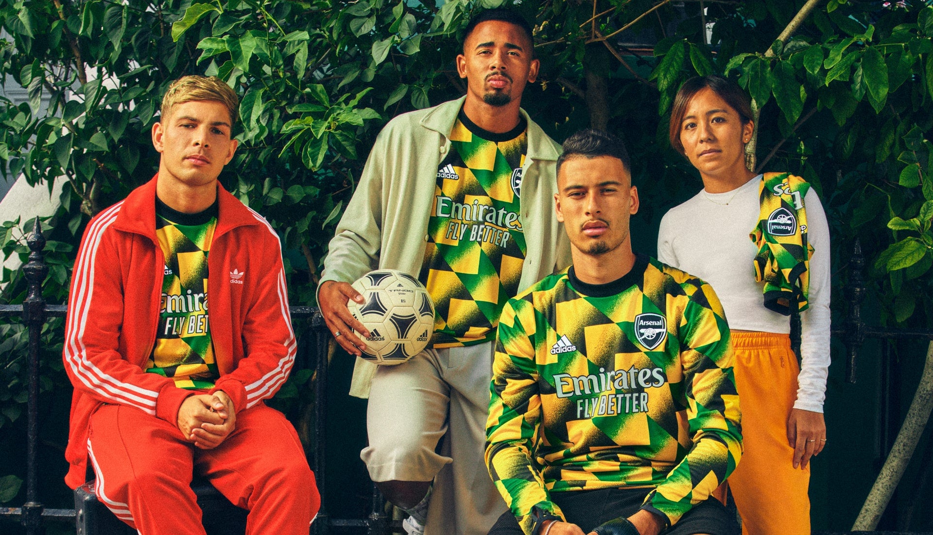 adidas Arsenal Jamaica Pre-Match Jersey