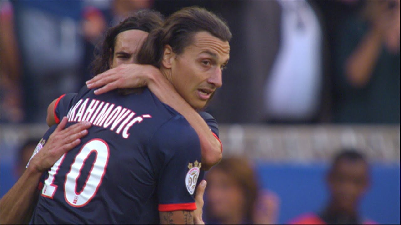 2013/14 PSG #10 IBRAHIMOVIC Home Jersey (S)