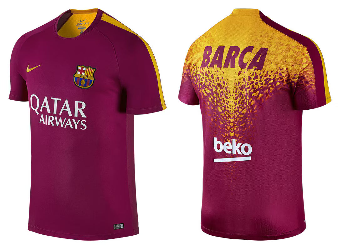 Nike Barcelona 2015/16 Pre-Match Jersey (M)