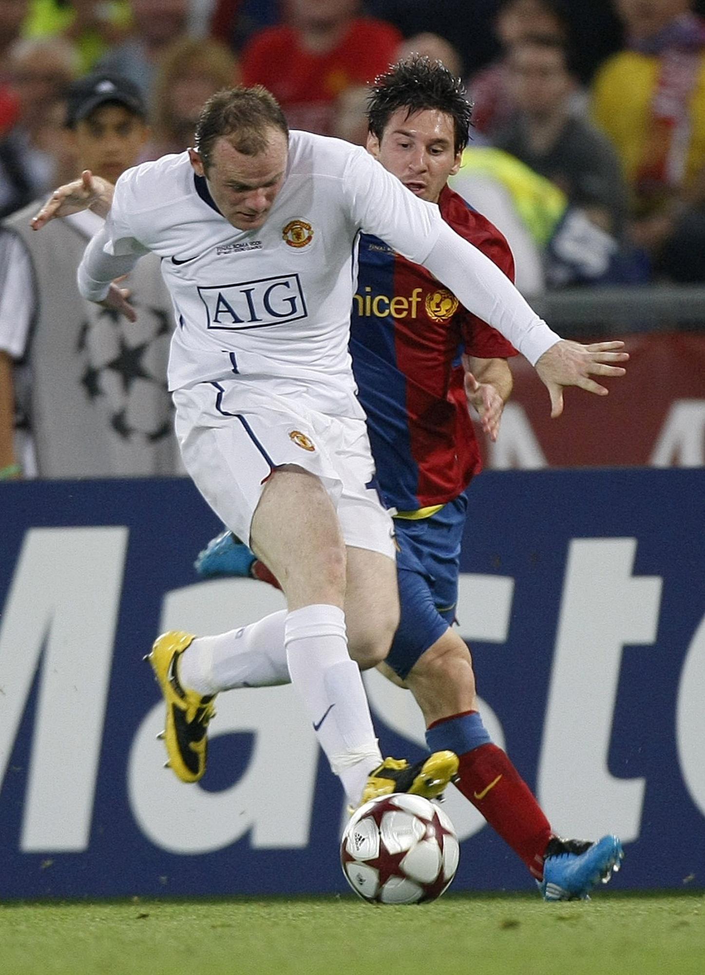 2008/09 Man Utd #10 ROONEY Away Jersey (M)