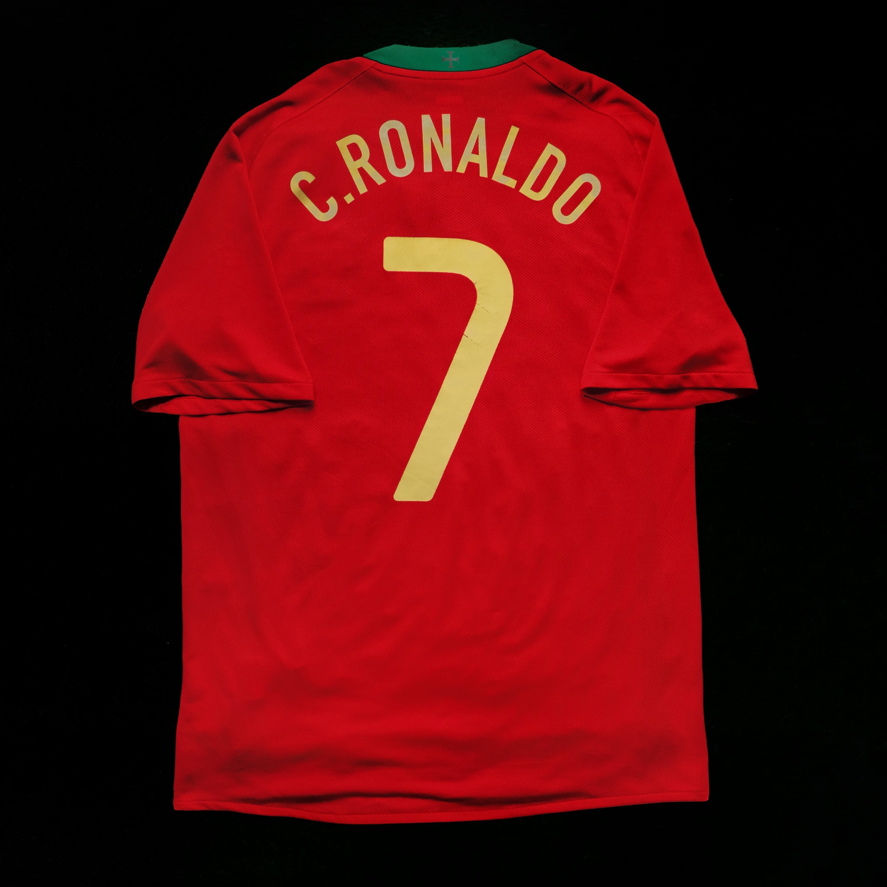 2008/10 Portugal #7 C.RONALDO Home Jersey (M)