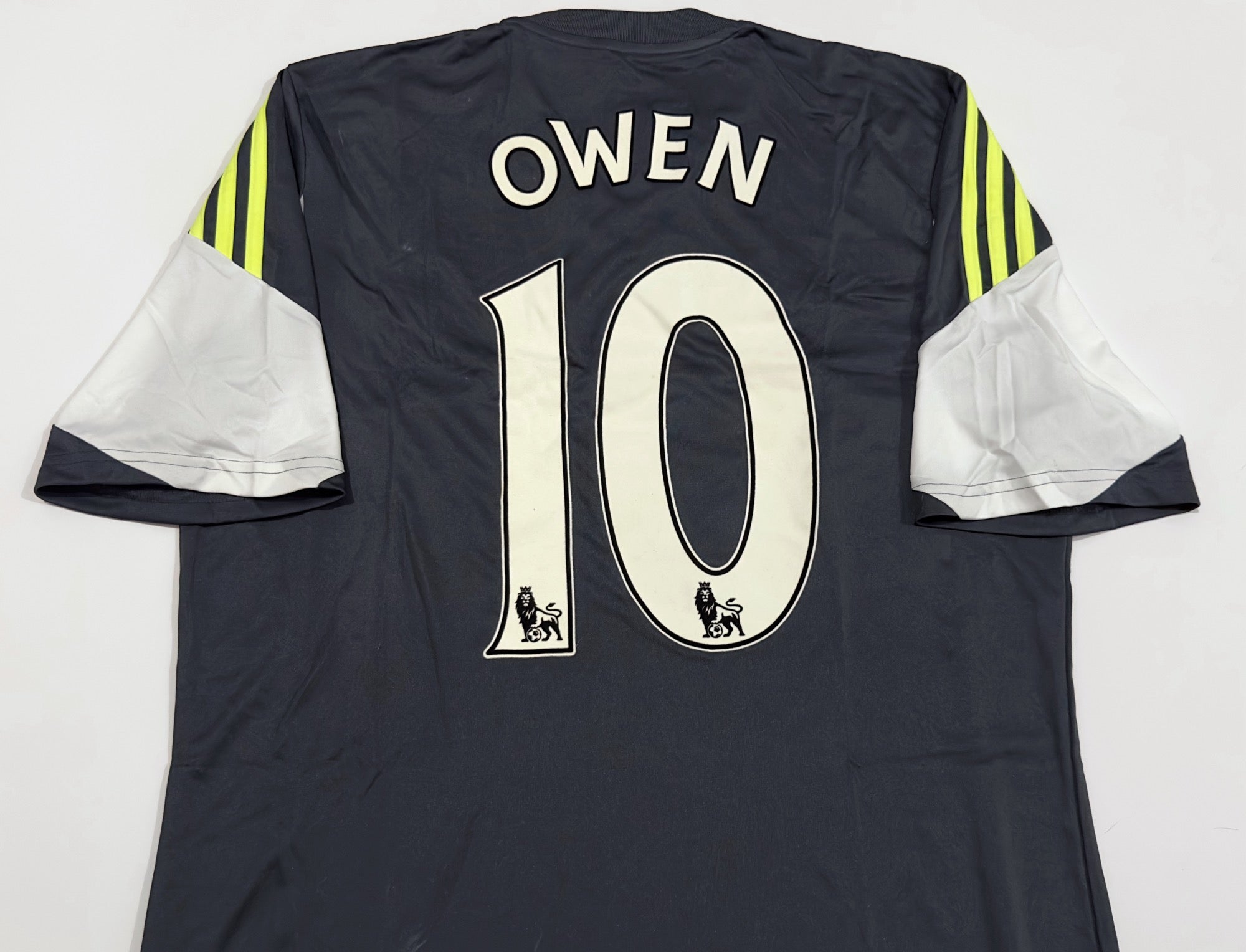 2013/14 Stoke City #10 OWEN Away Jersey (L)