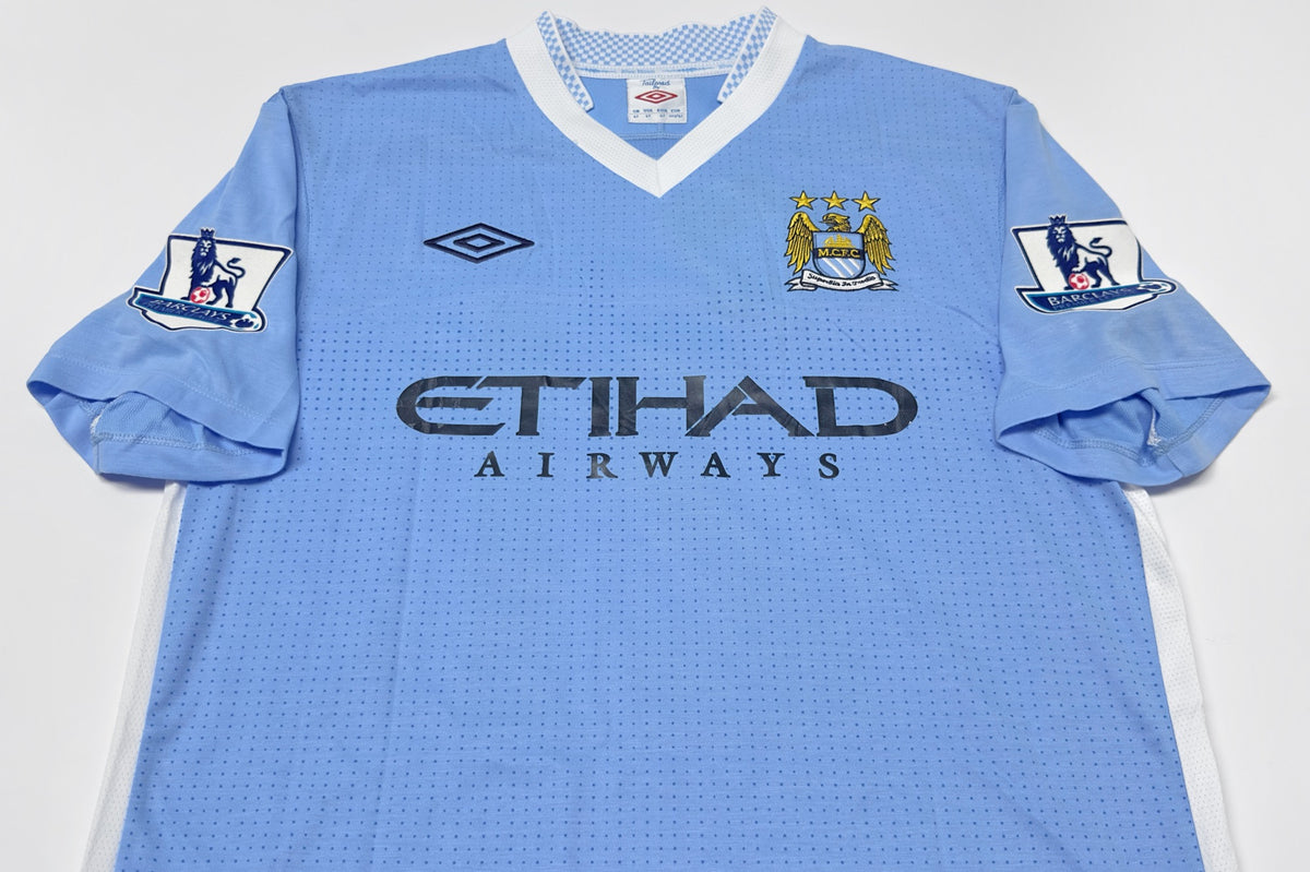 2011/12 Man City #21 SILVA Home Jersey (L)