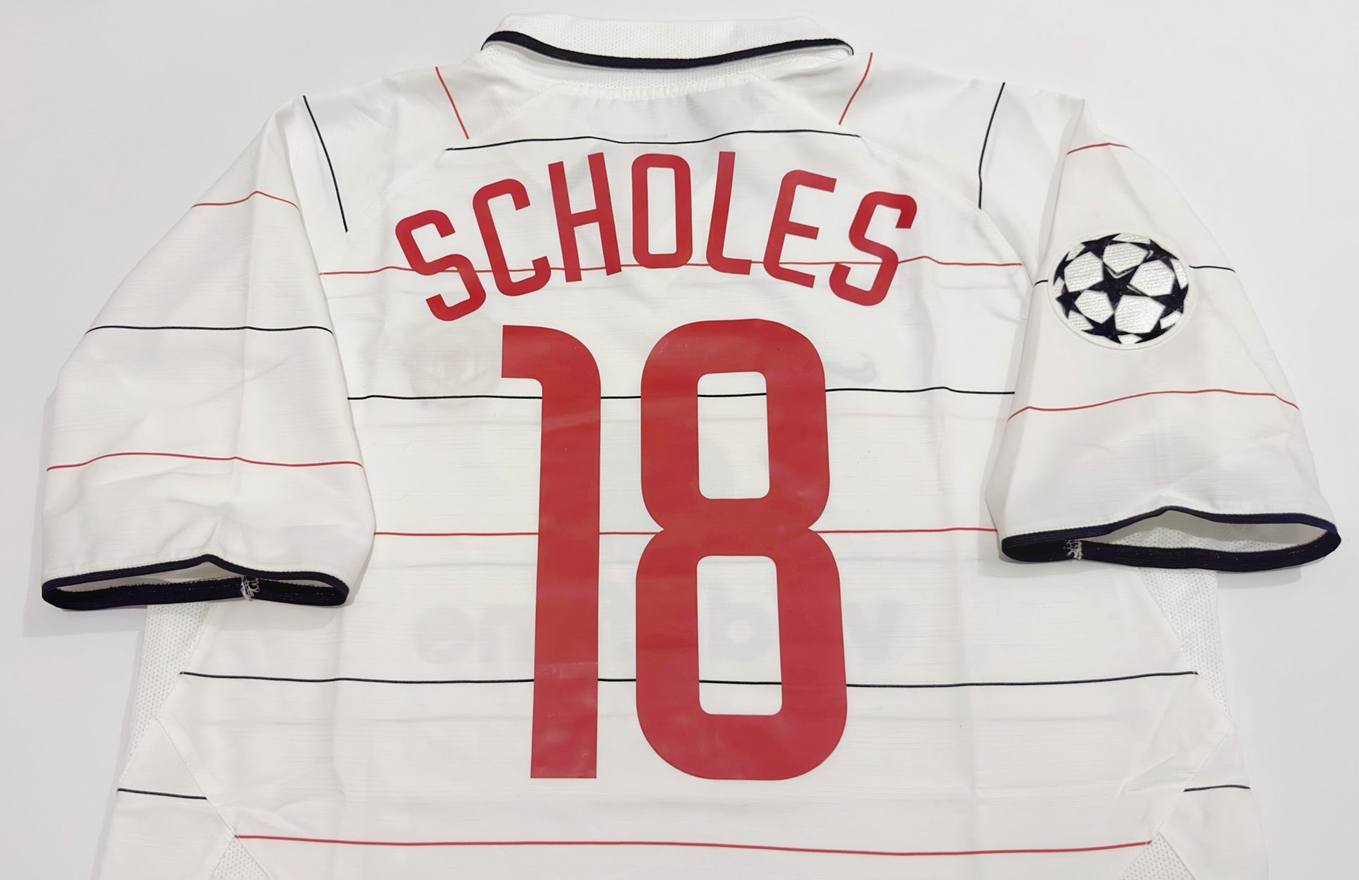 2003/05 Man Utd #18 SCHOLES Third Jersey (L)