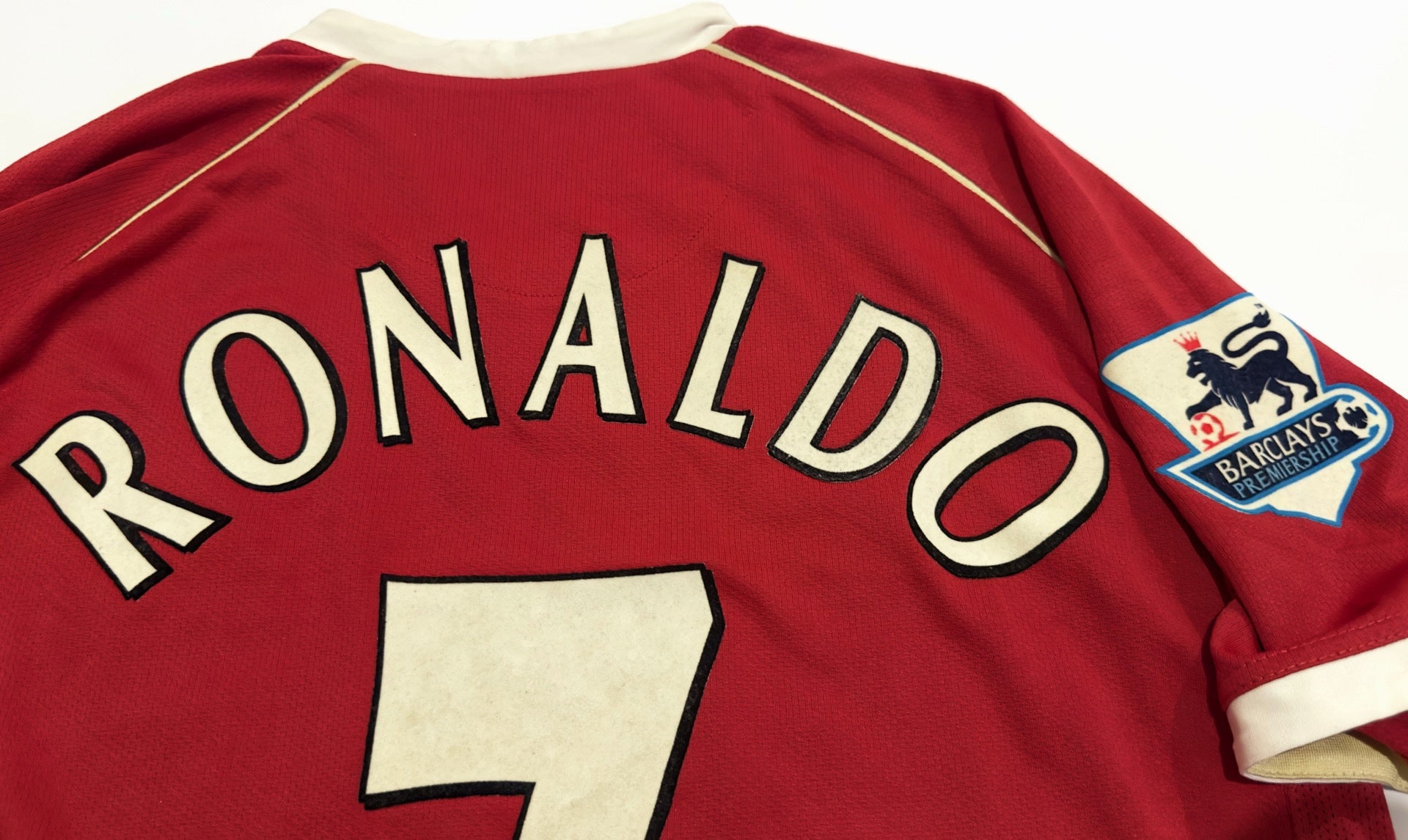 2006/07 Man Utd #7 RONALDO Home Jersey (M)