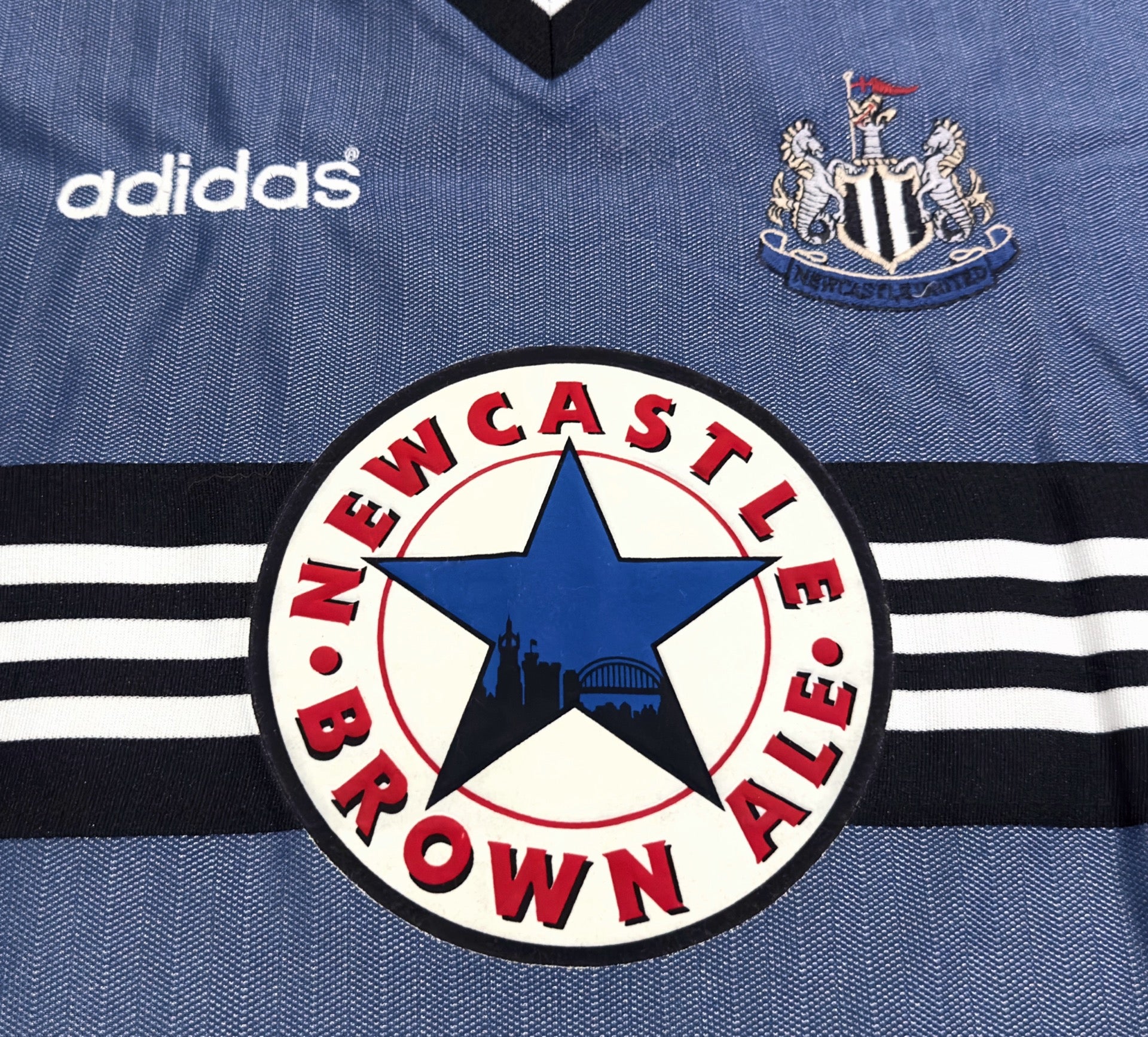 1996/97 Newcastle #14 GINOLA Away Jersey (S)