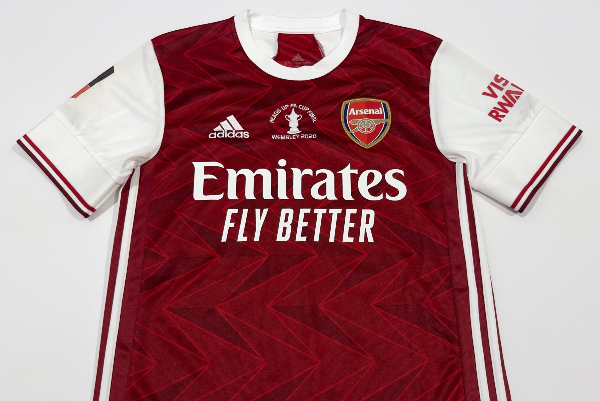 2020/21 Arsenal #14 AUBAMEYANG Home Jersey (S)