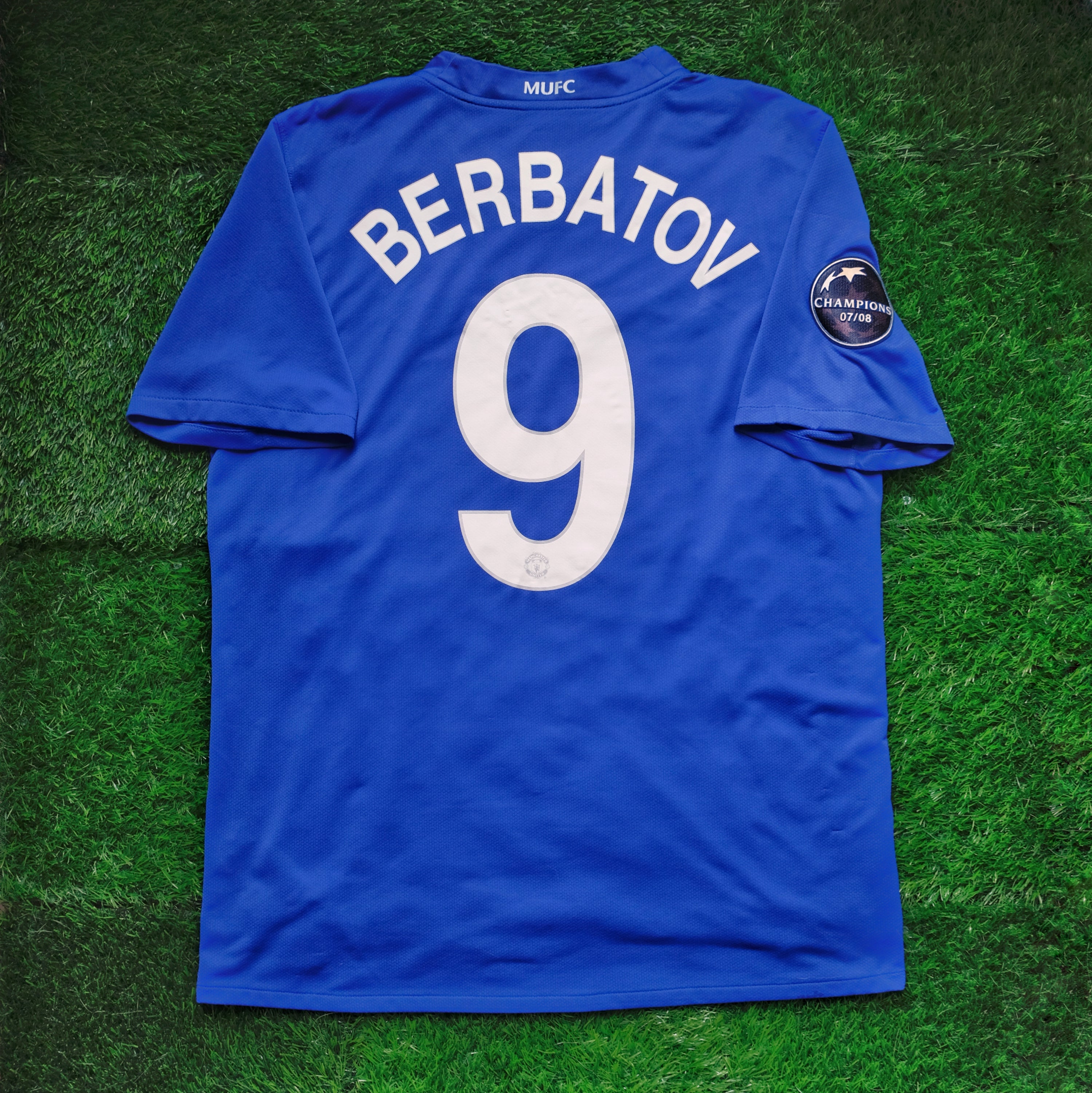 2008/09 Man Utd #9 BERBATOV Third Jersey (L)