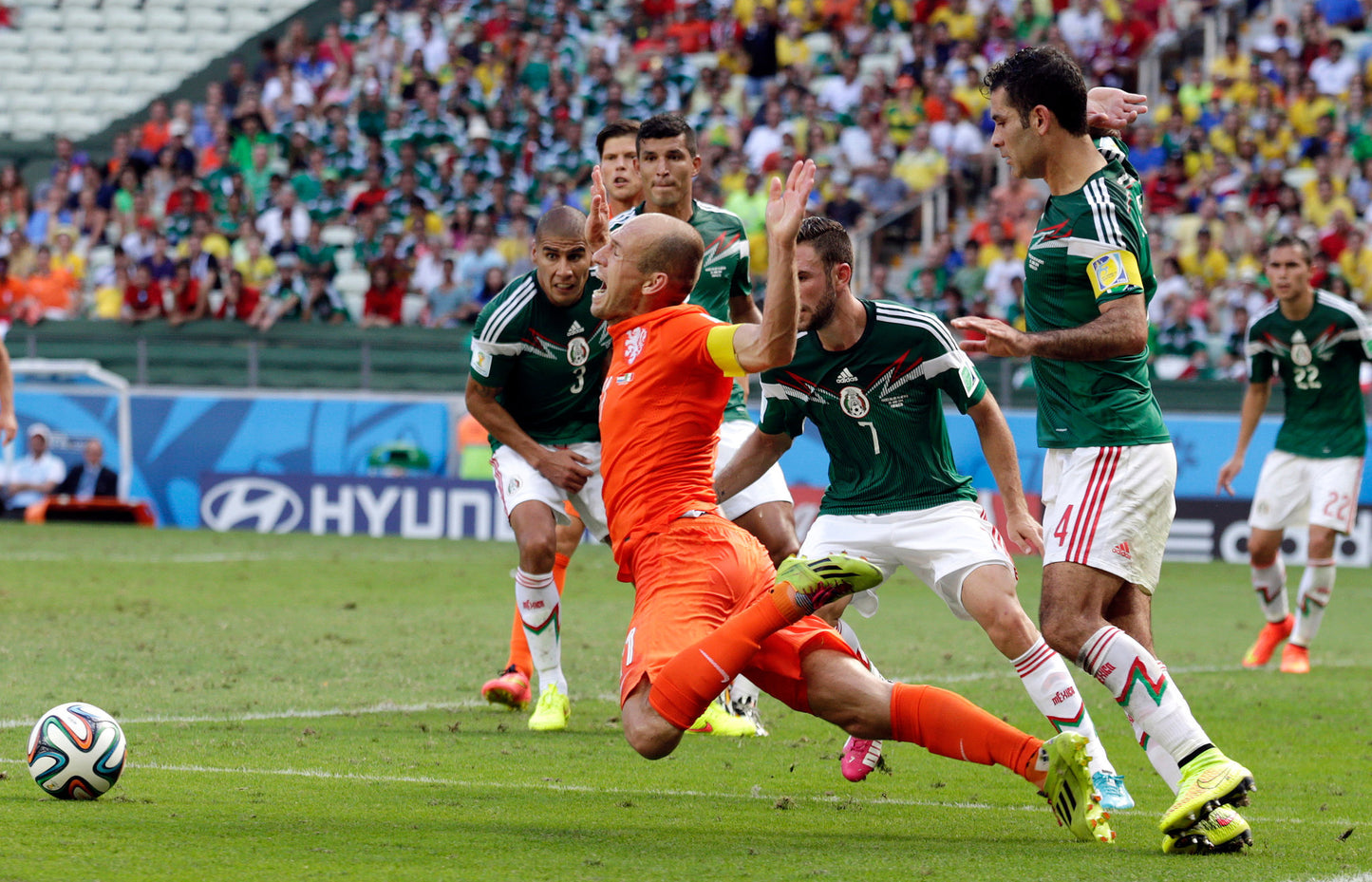 2014/15 Netherlands #11 ROBBEN Home Jersey (L)