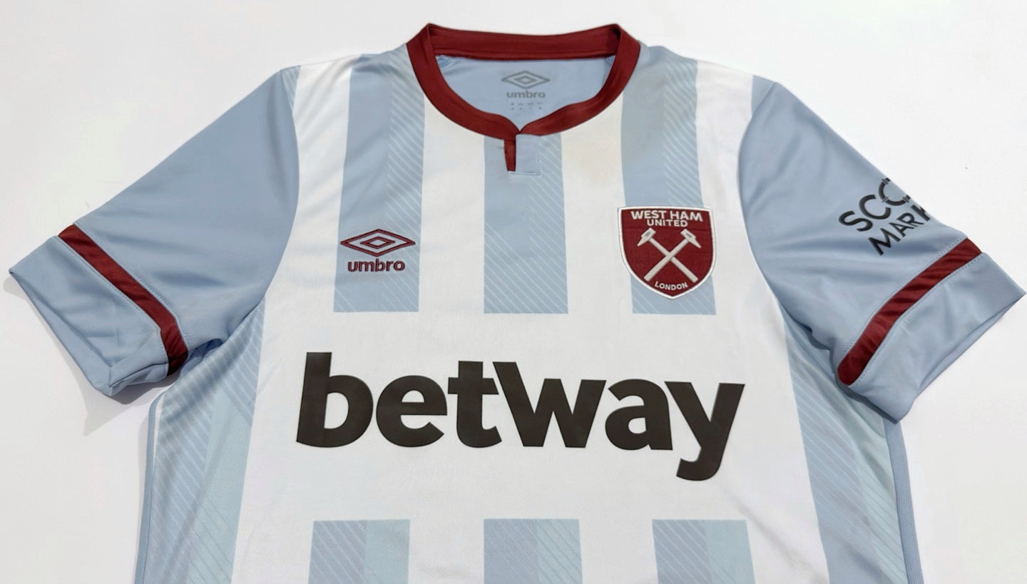 2021/22 West Ham #16 Noble Away Jersey (M)