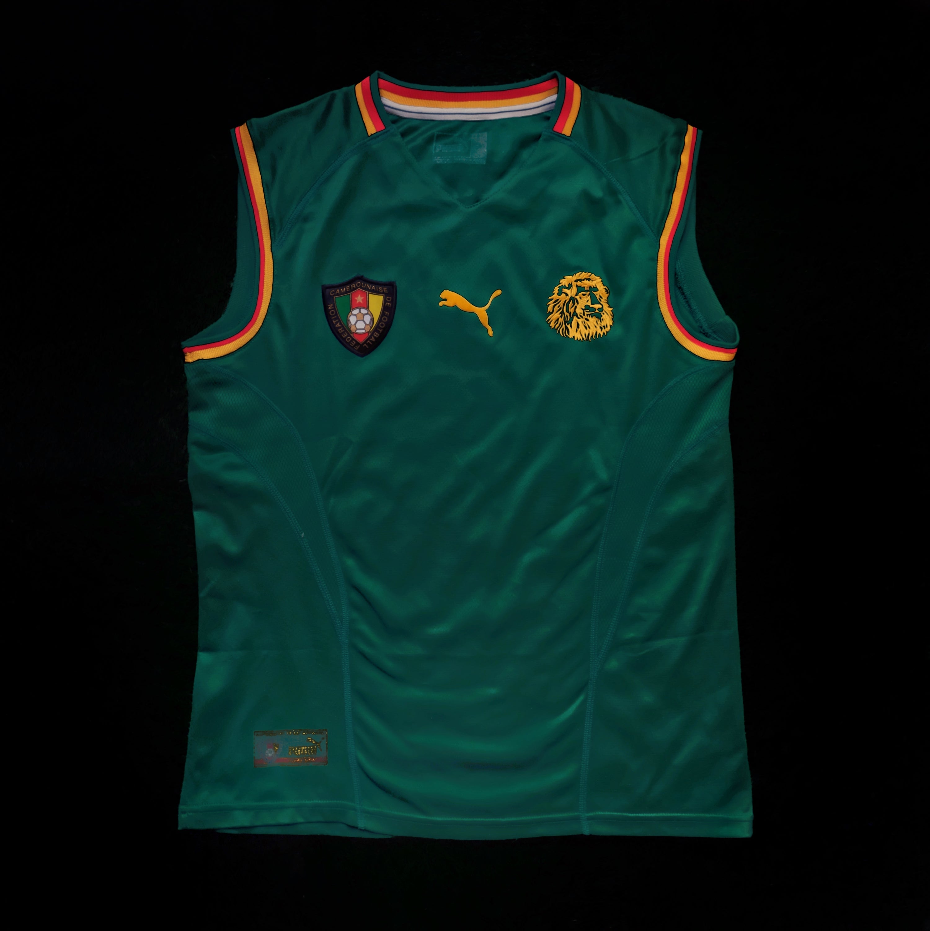 2002 Cameroon Home Jersey (M)