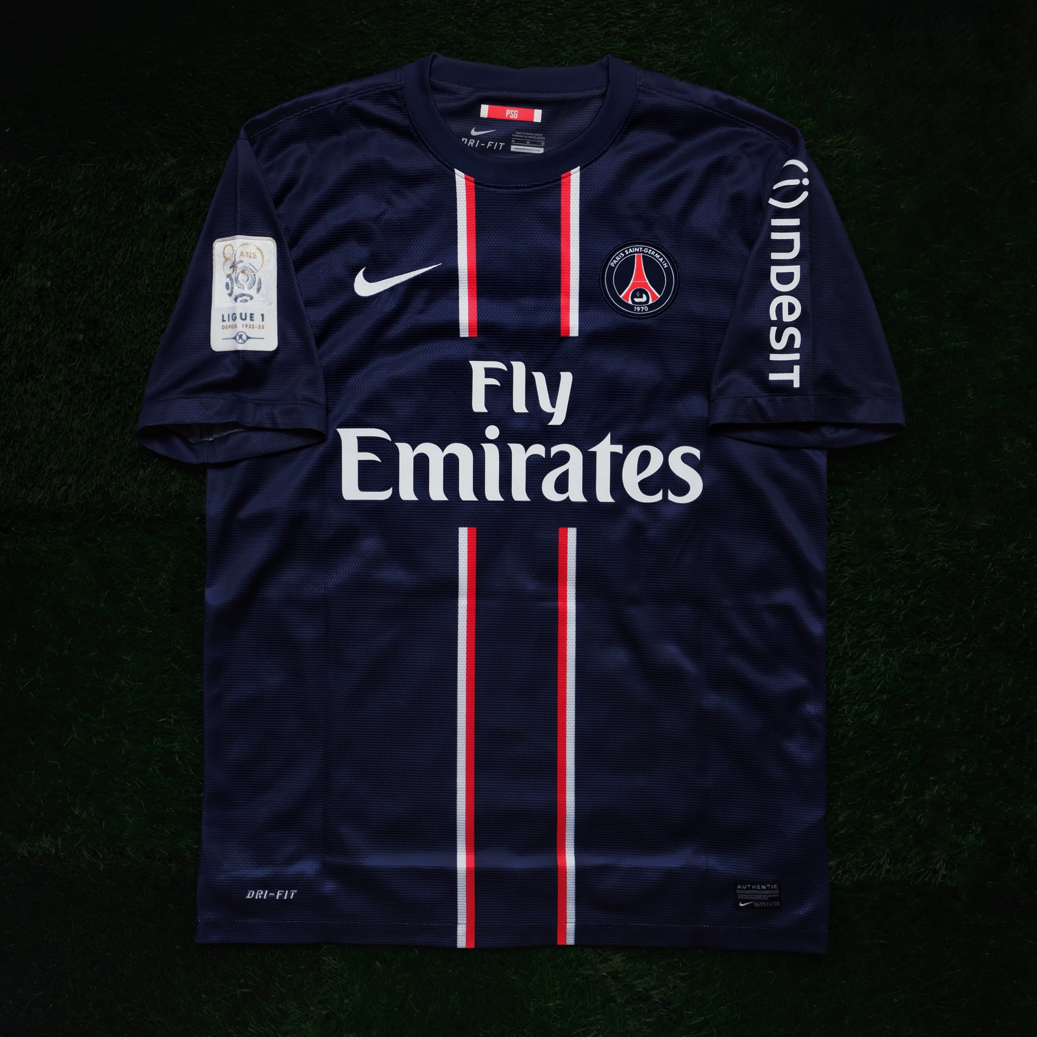 2012/13 PSG #10 IBRAHIMOVIC Home Jersey (M) – Double Kick Football