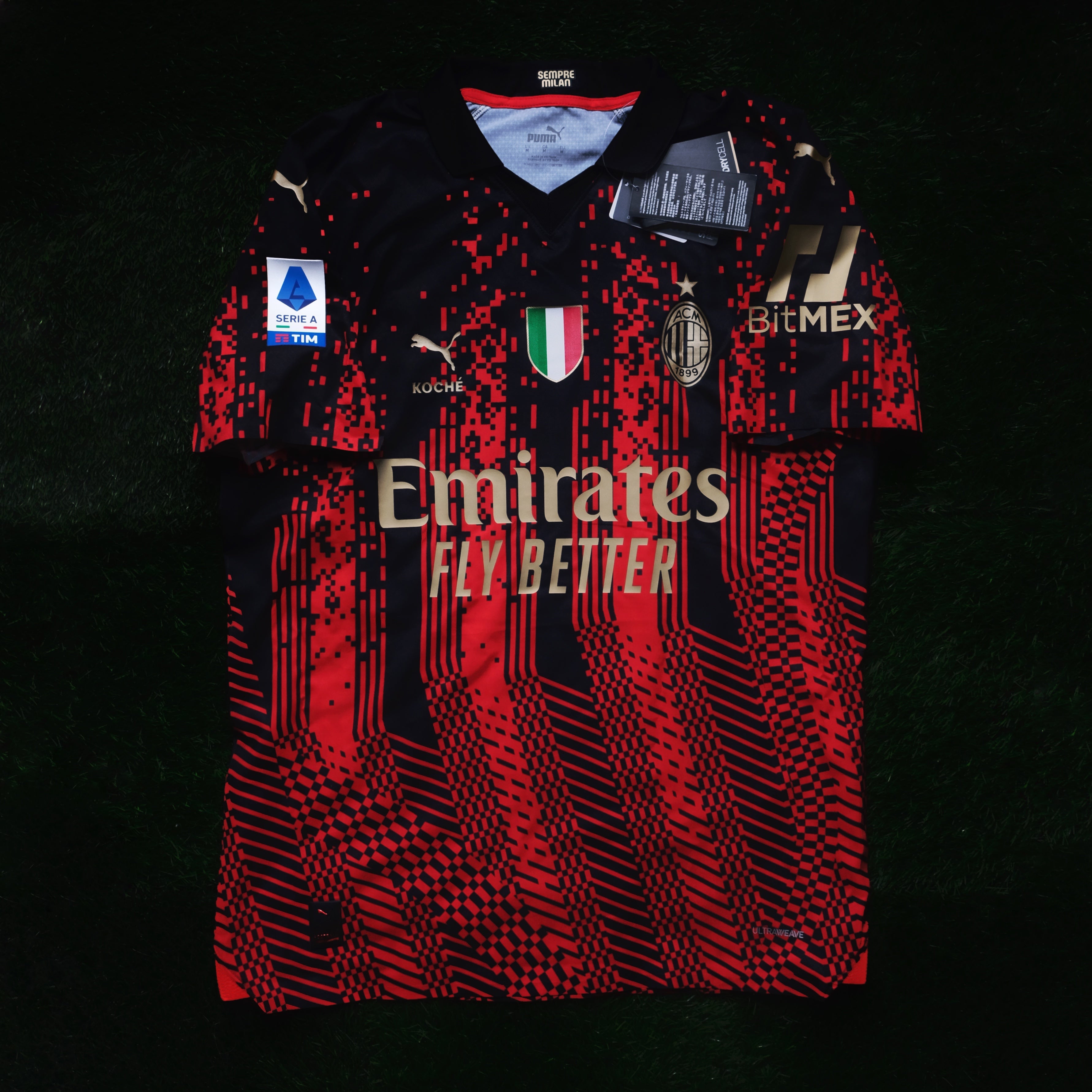 2022/23 AC Milan #11 IBRAHIMOVIC Fourth Jersey Boxset (M) – Double
