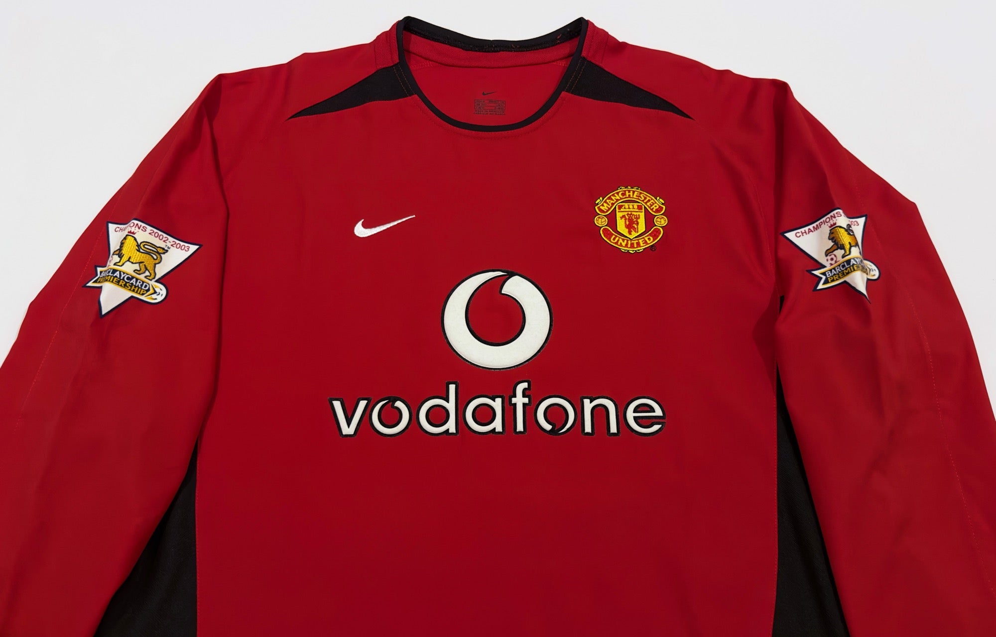2003/04 Man Utd #7 RONALDO Home Jersey (M) L/S