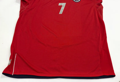 2004/06 England #7 BECKHAM Away Jersey (L)