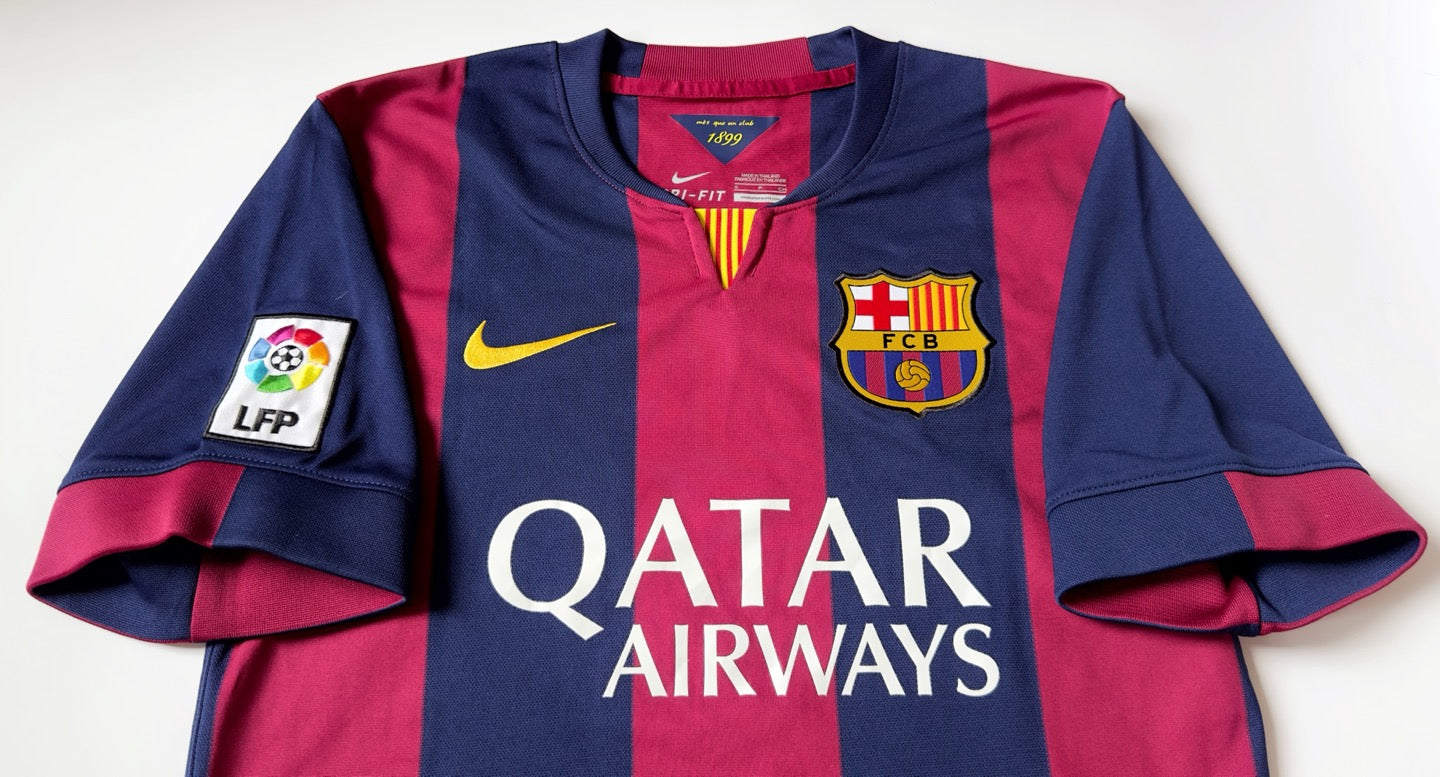 2014/15 Barcelona #10 MESSI Home Jersey (S)