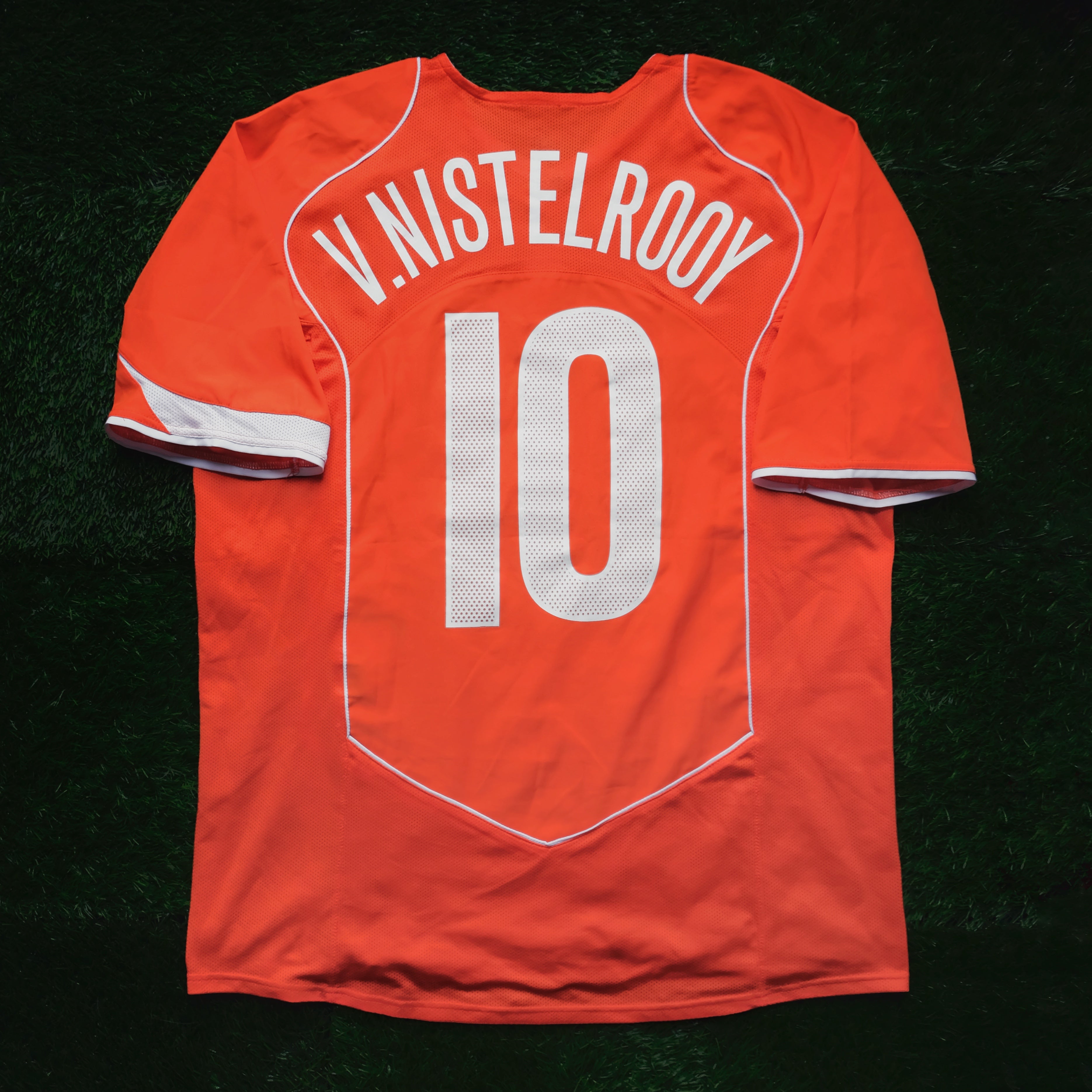 2004/05 Netherlands #10 V.NISTELROOY Home Jersey (L) – Double Kick