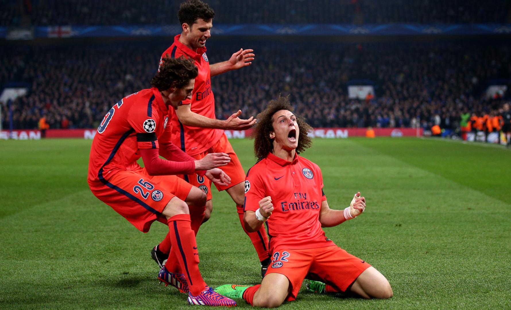 2014/15 PSG #32 DAVID LUIZ Third Jersey (M) – Double Kick Football