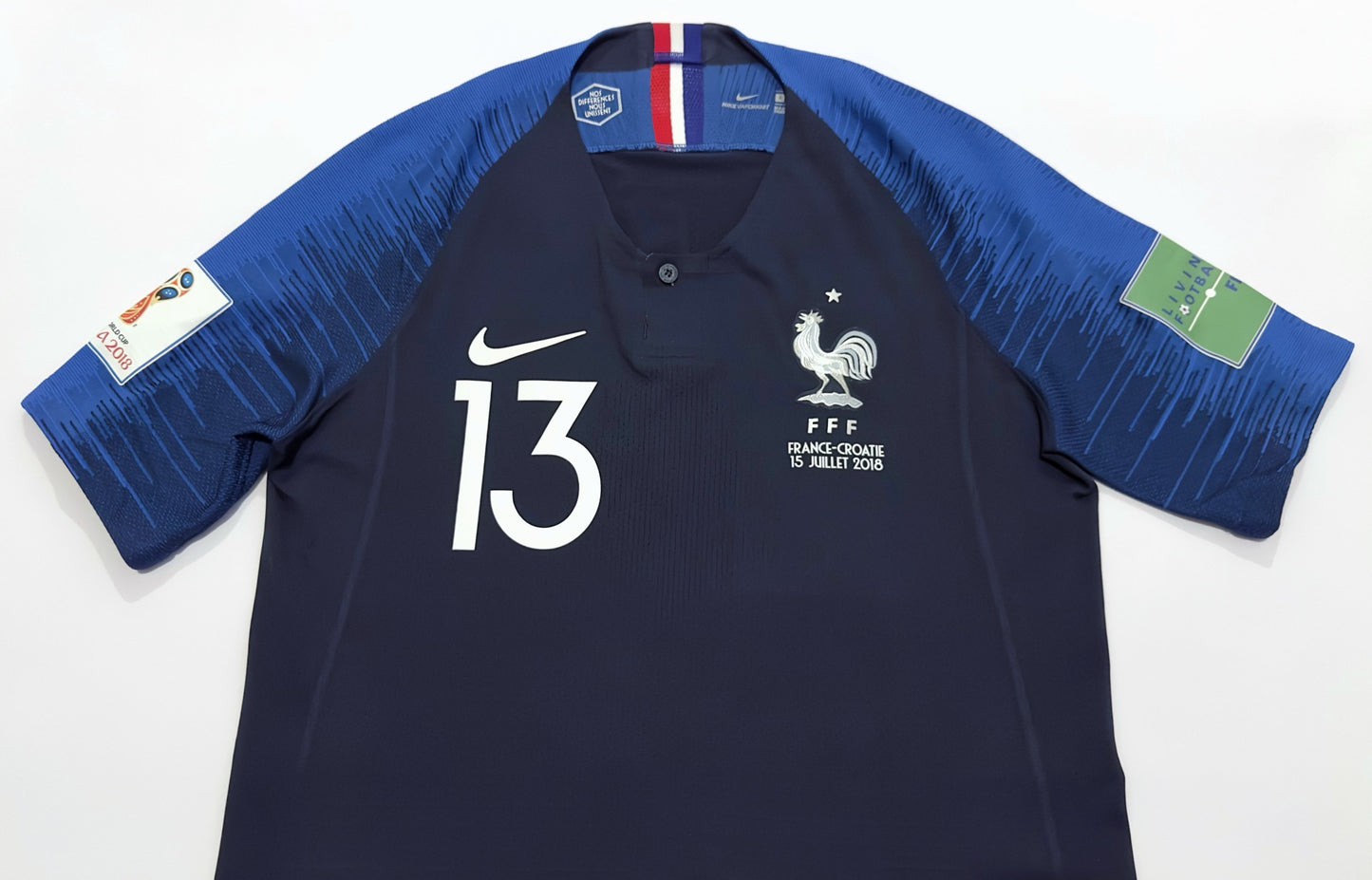 2018 France #13 KANTE Home Jersey (S)