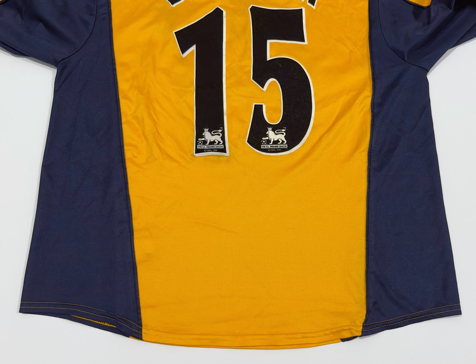 2000/02 Liverpool #15 BERGER Away Jersey (L)