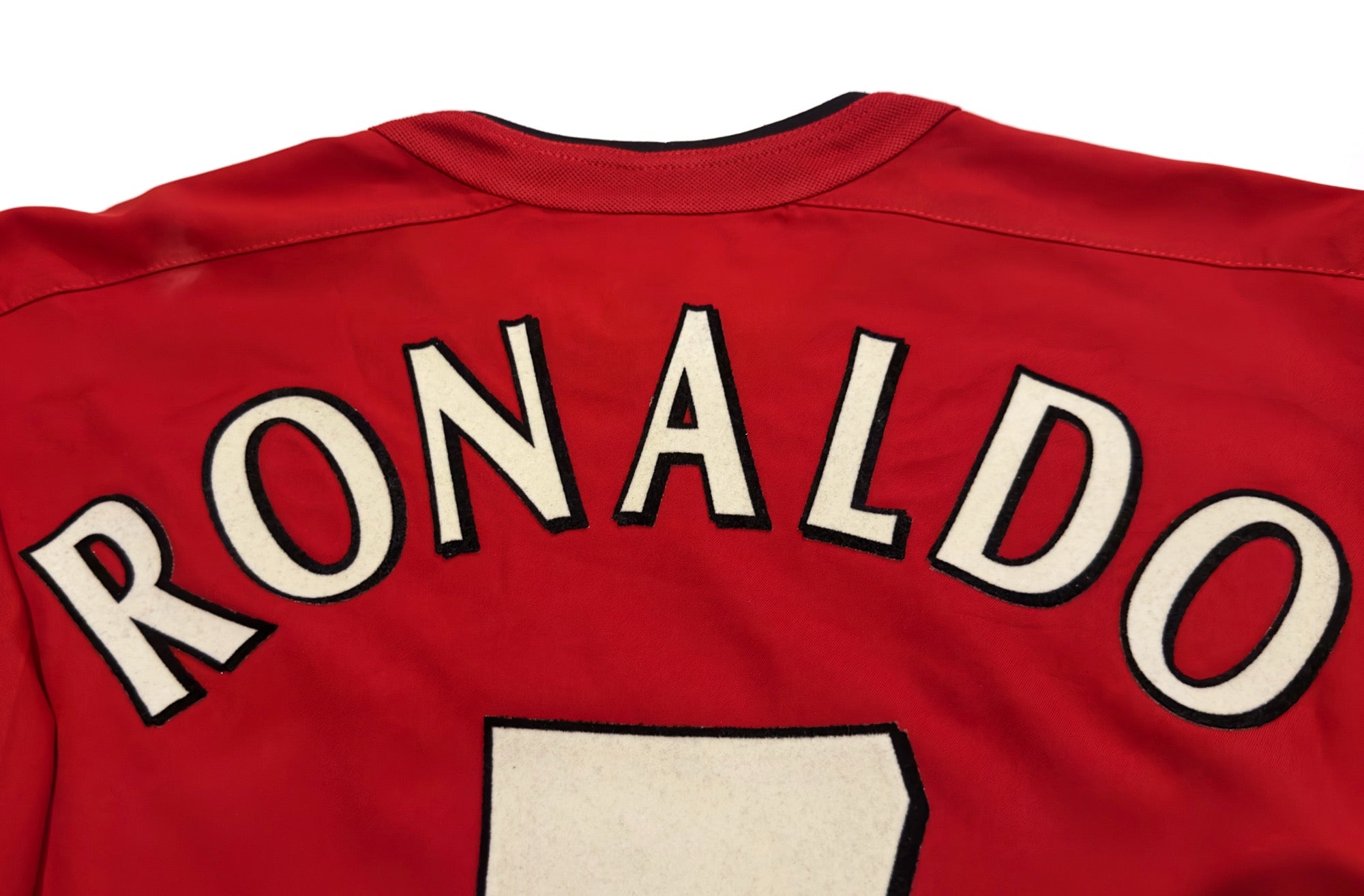 2003/04 Man Utd #7 RONALDO Home Jersey (S) L/S