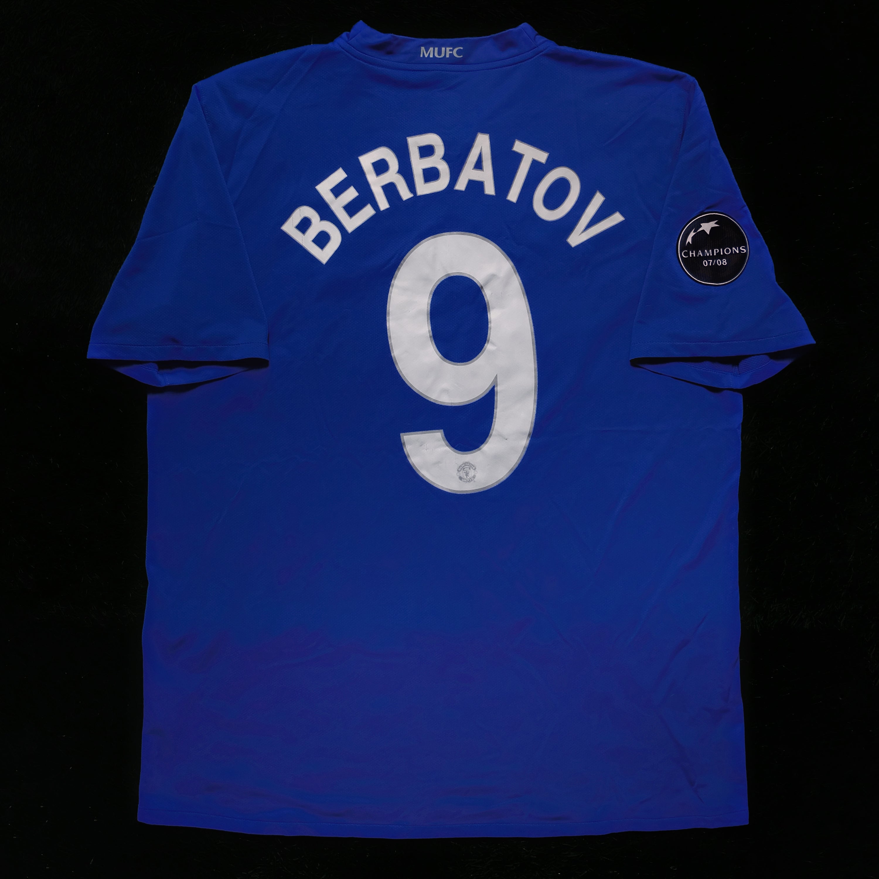2008/09 Man Utd #9 BERBATOV Third Jersey (XL)