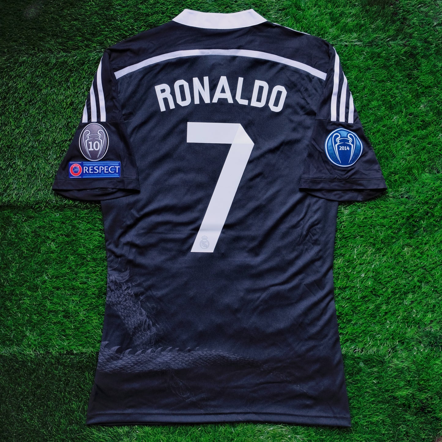 2014/15 Real Madrid #7 RONALDO Third Jersey Boxset (L)