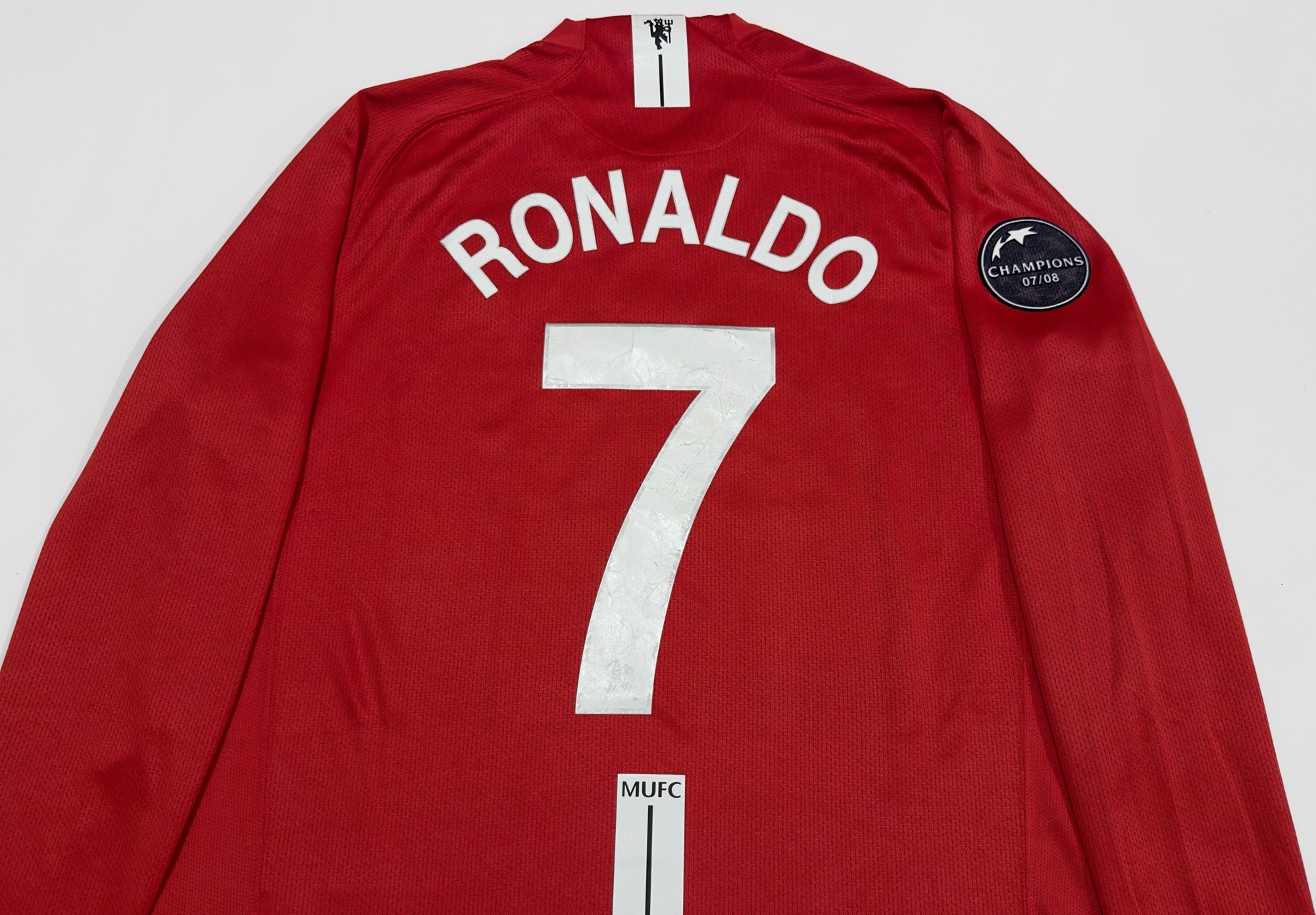 2008/09 Man Utd #7 RONALDO Home Jersey (L) L/S