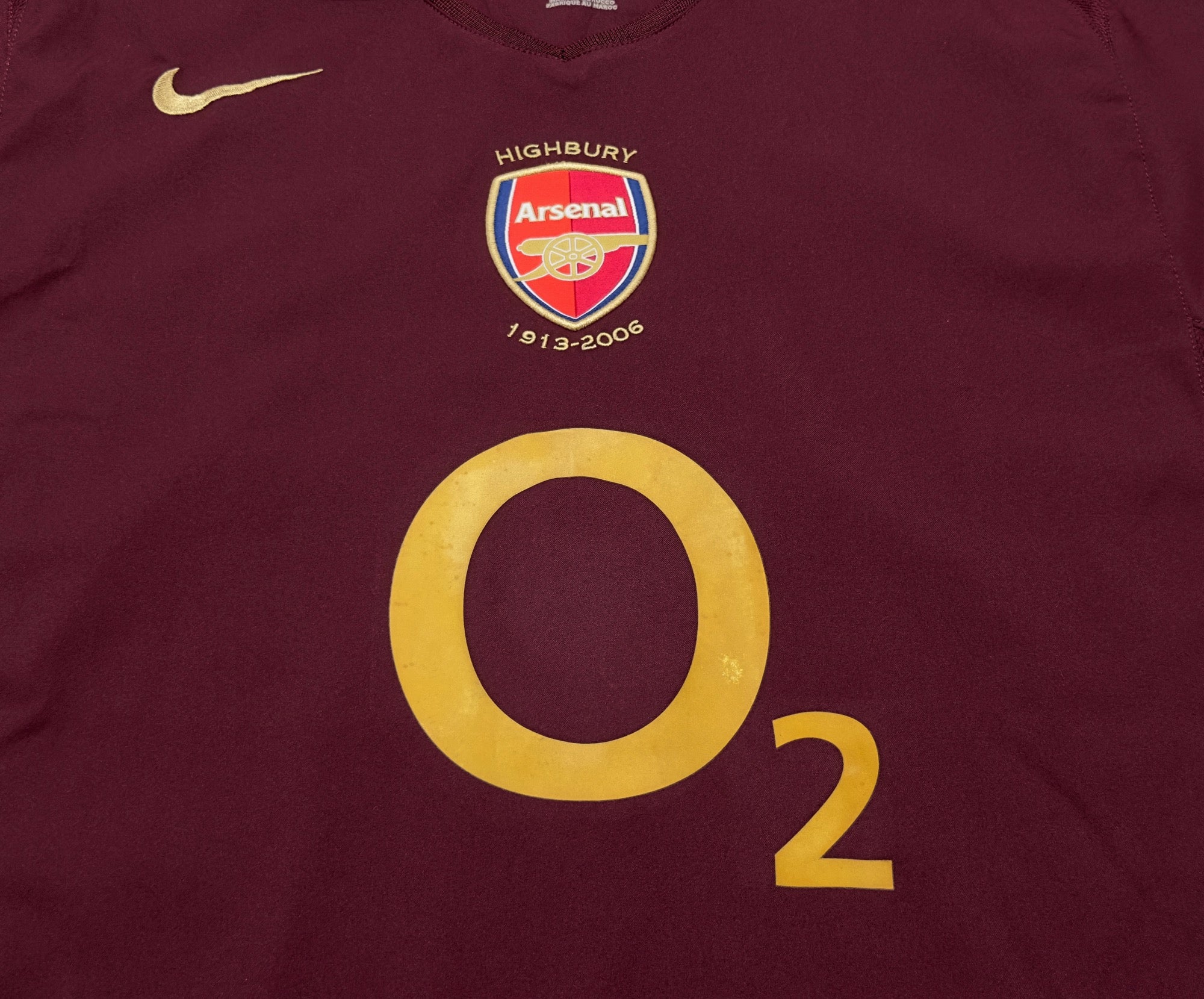 2005/06 Arsenal #9 REYES Home Jersey (L)