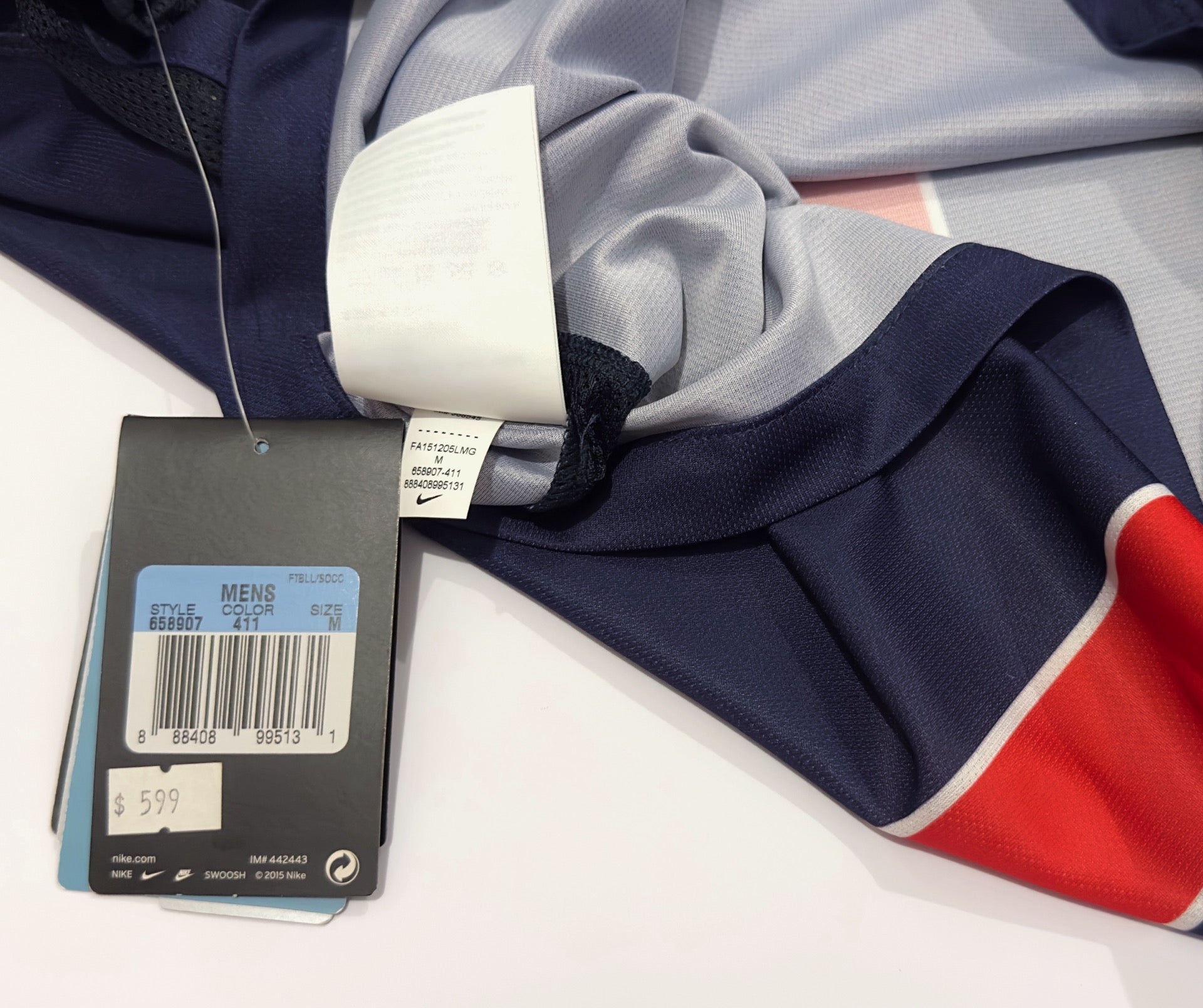 2015/16 PSG #10 IBRAHIMOVIC Home Jersey (M)