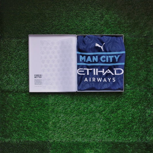 2021/22 Man City Third Jersey Boxset (S)