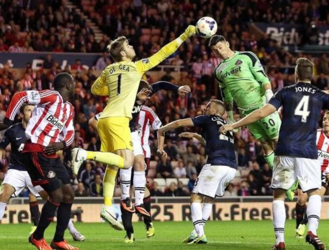 2013/14 Man Utd #1 DE GEA GK Jersey (M) L/S