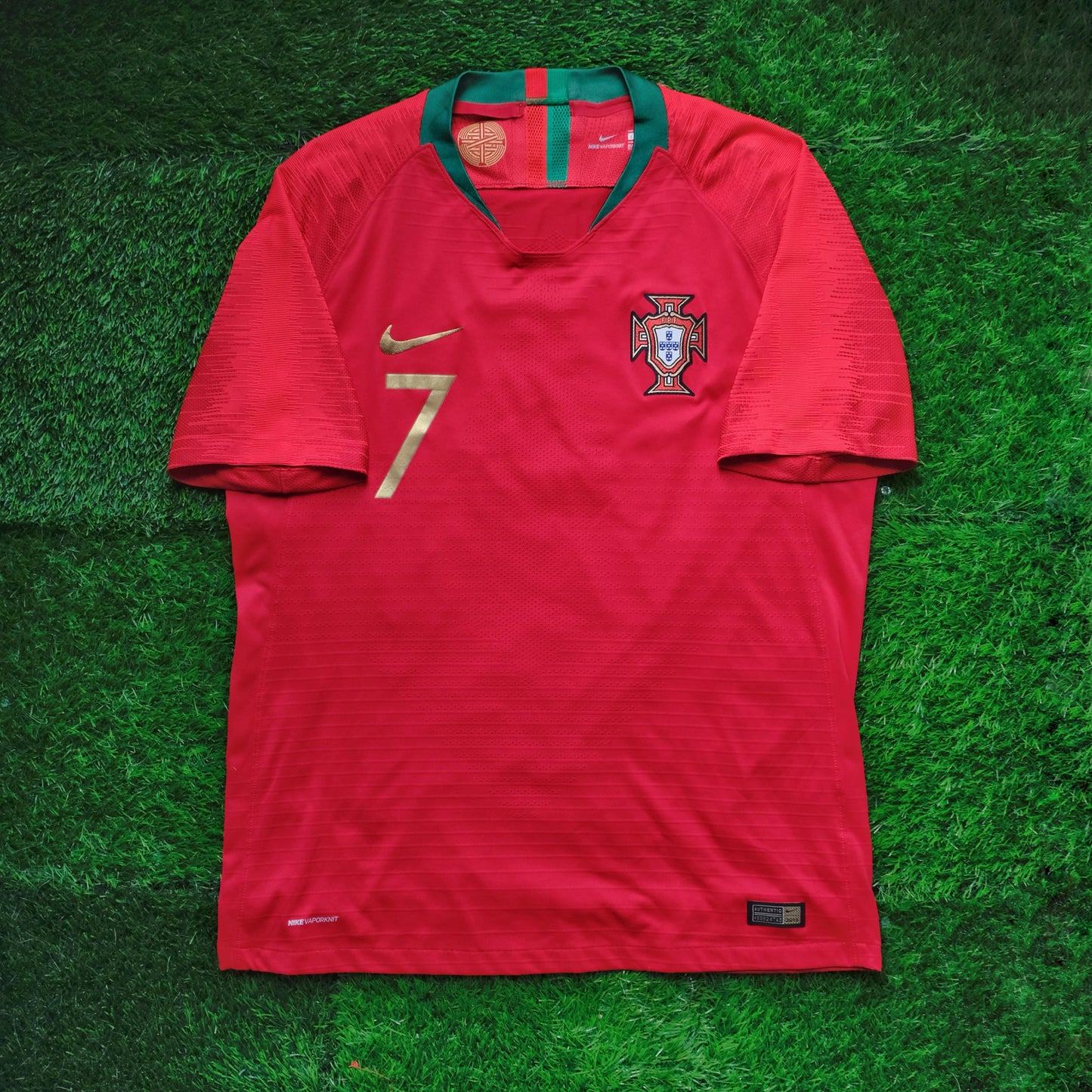 2018/19 Portugal #7 RONALDO Home Jersey (L)