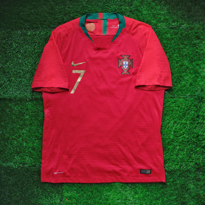 2018/19 Portugal #7 RONALDO Home Jersey (L)