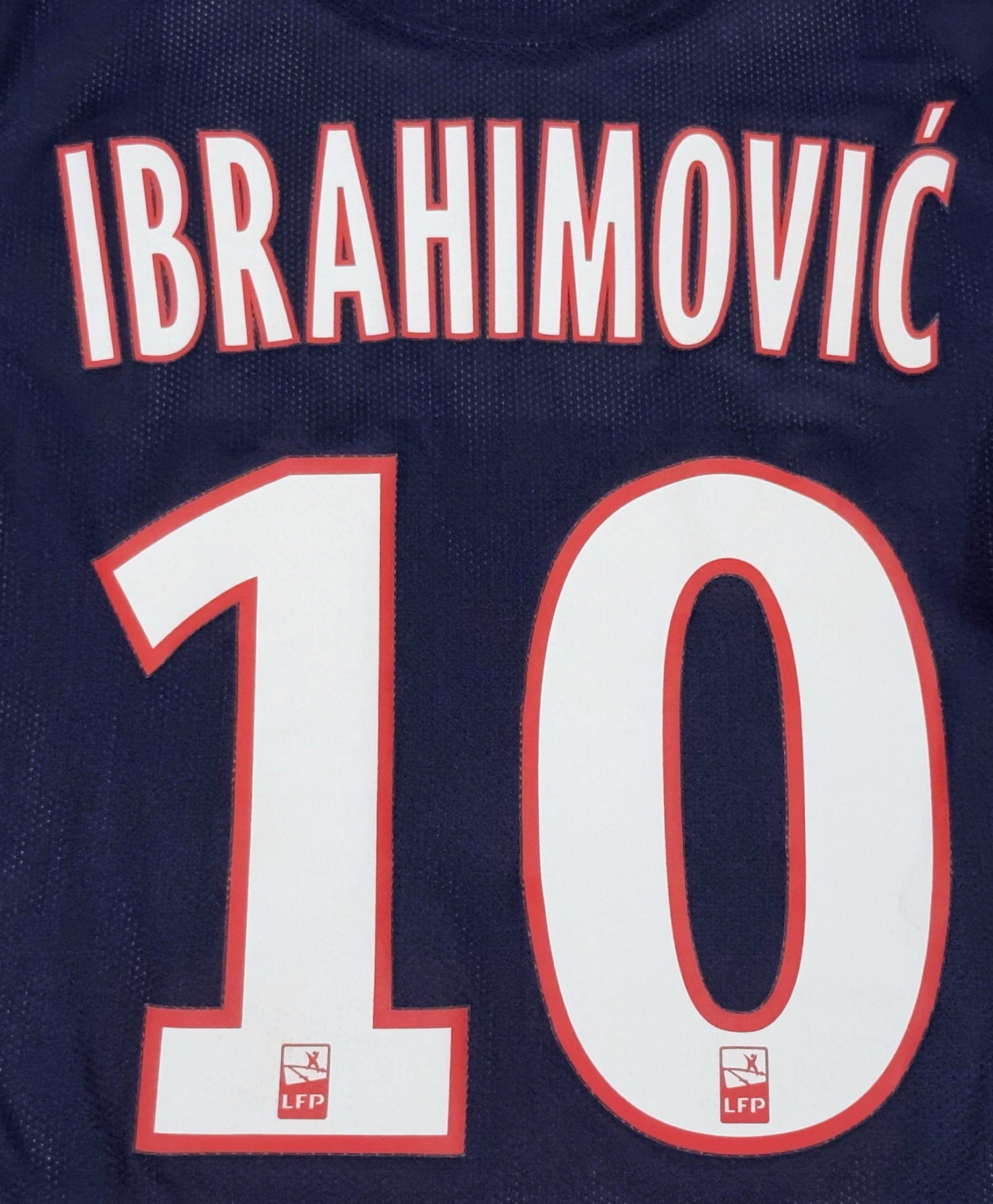 2013/14 PSG #10 IBRAHIMOVIC Home Jersey (S)